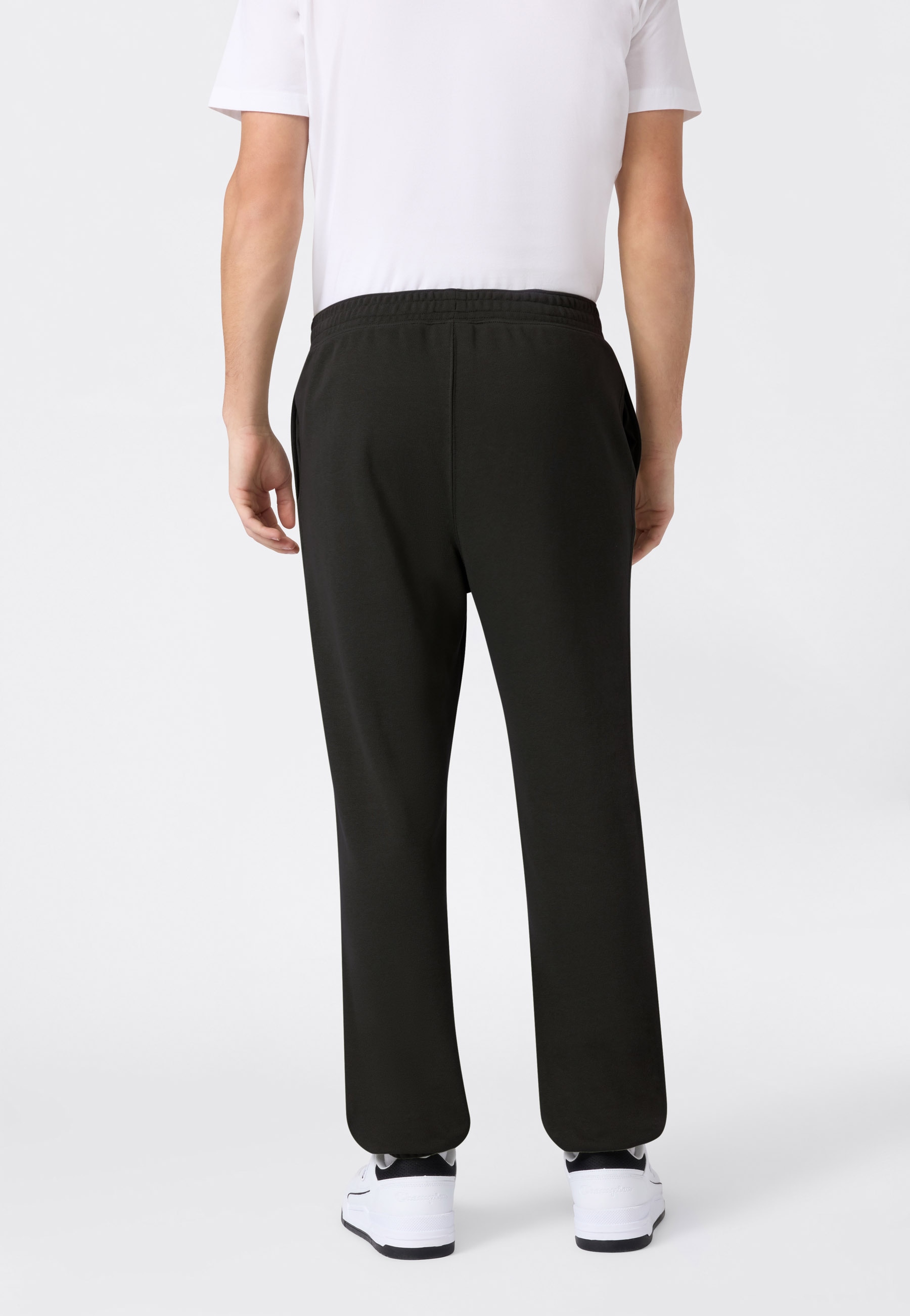 Champion Jogginghose »ICONS Terry Elastic Cuff Pants Large Logo«  sportliche Jogginghose, aus Baumwolle und Polyester