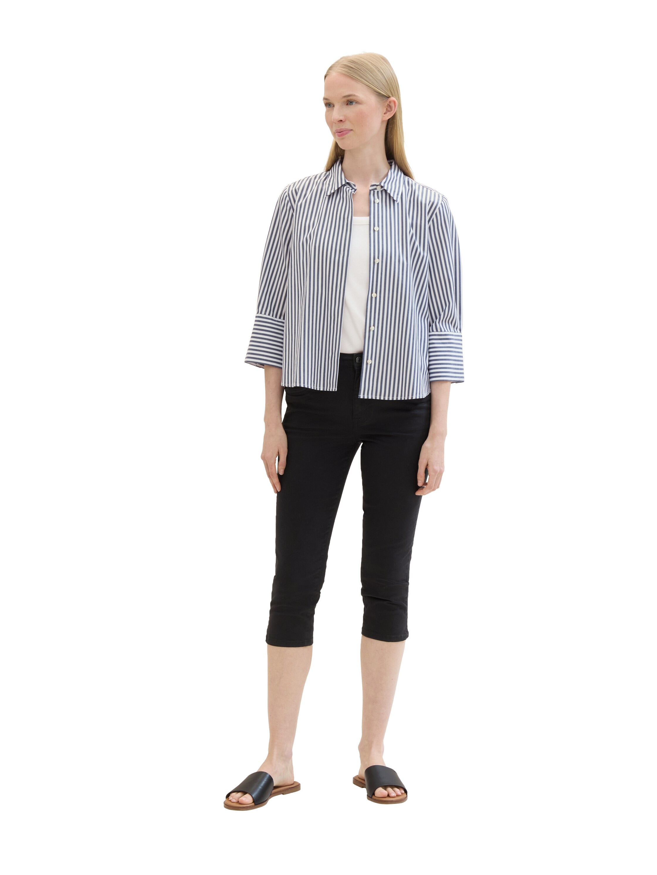 TOM TAILOR Caprijeans »KATE«, mit Bio-Baumwolle