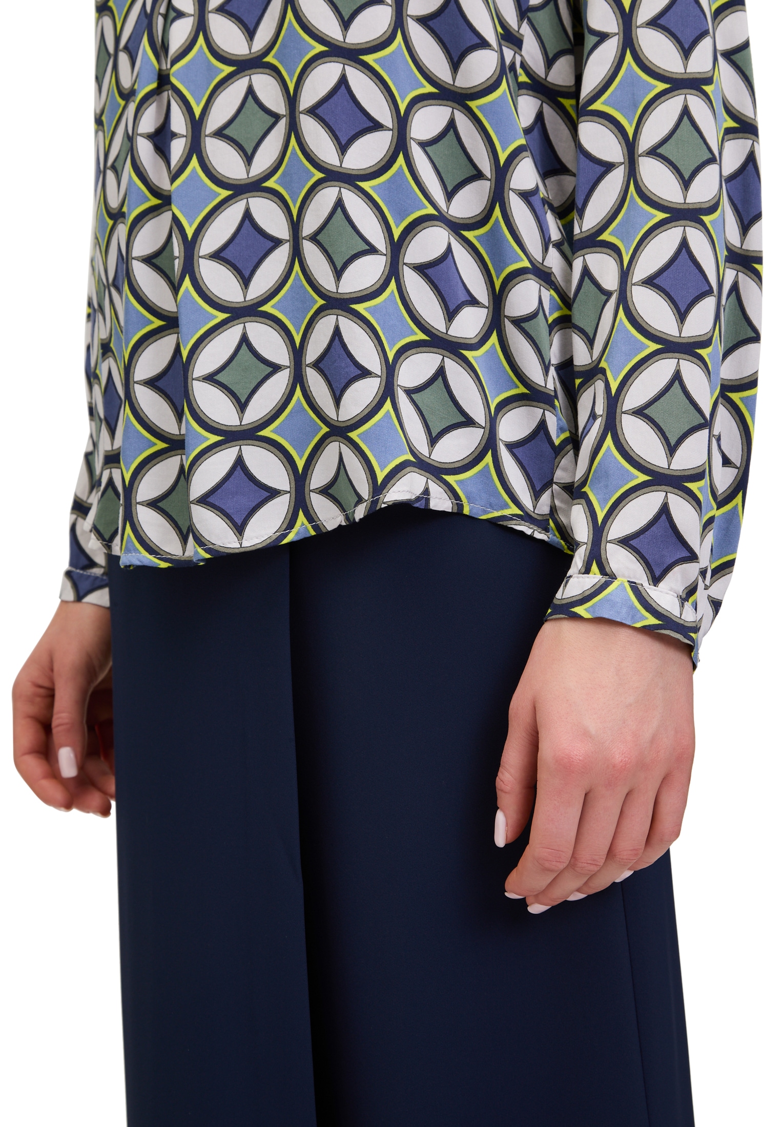 Cartoon Klassische Bluse »Casual-Bluse mit Knöpfen«