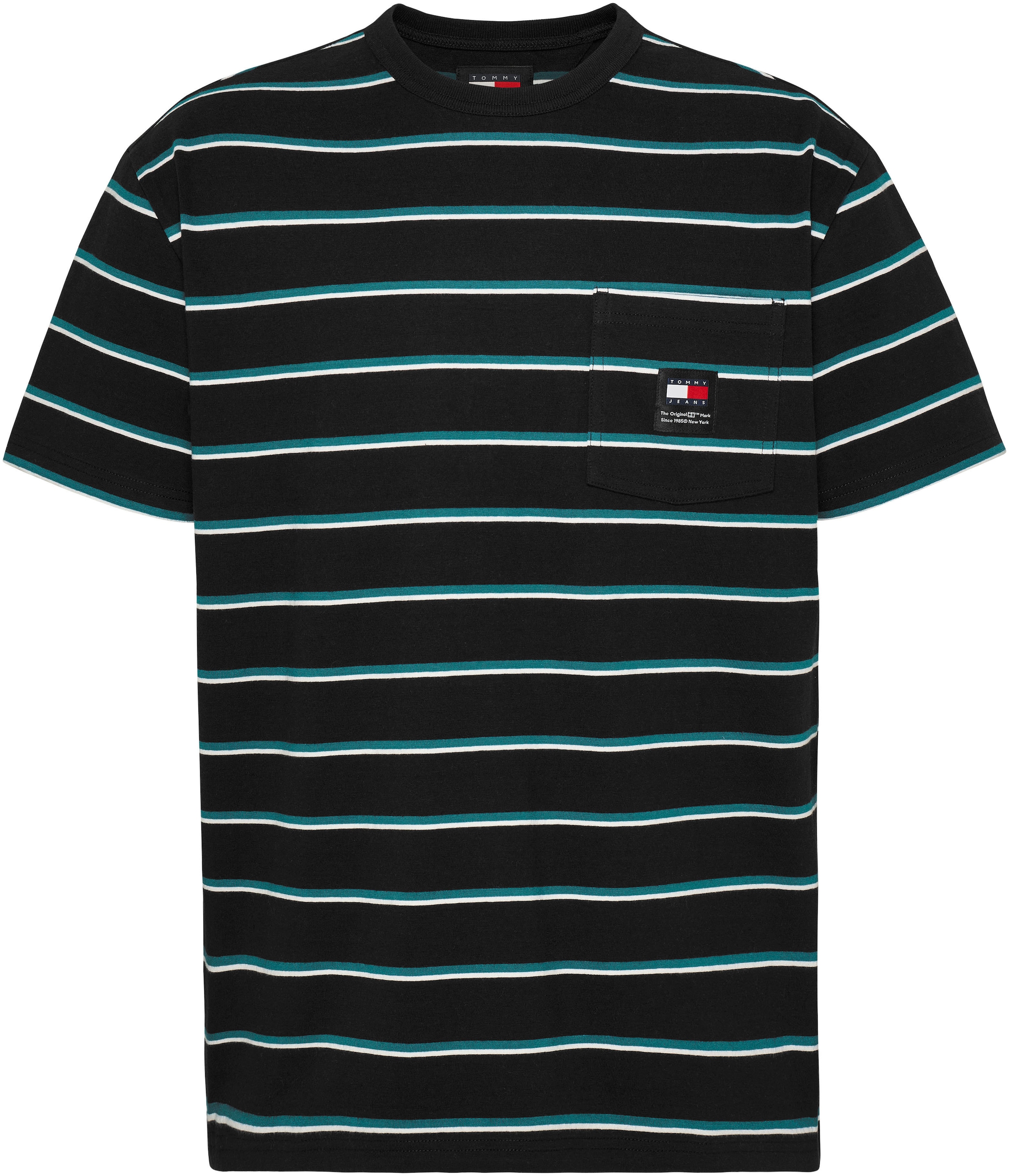 Tommy Jeans T-Shirt »TJM REG EASY STRIPE TEE«, gestreift