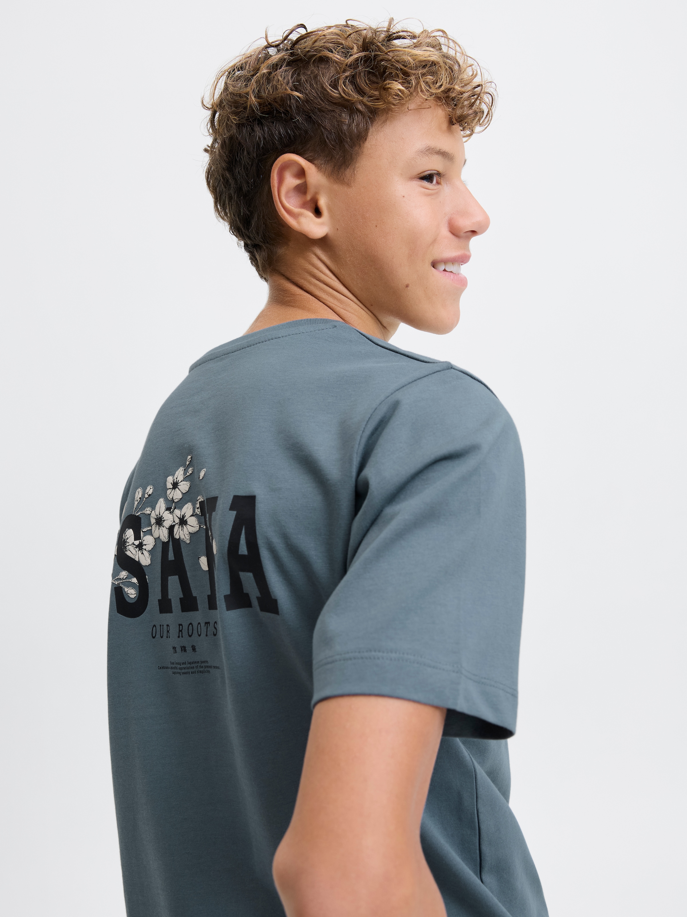 Jack & Jones Junior T-Shirt »JJKENJI TEE SS CREW NECK JNR«