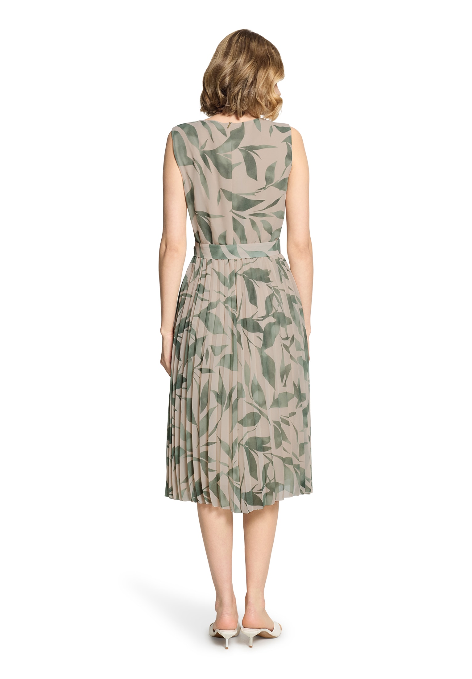 Betty&Co Chiffonkleid »Chiffonkleid mit Plissee«