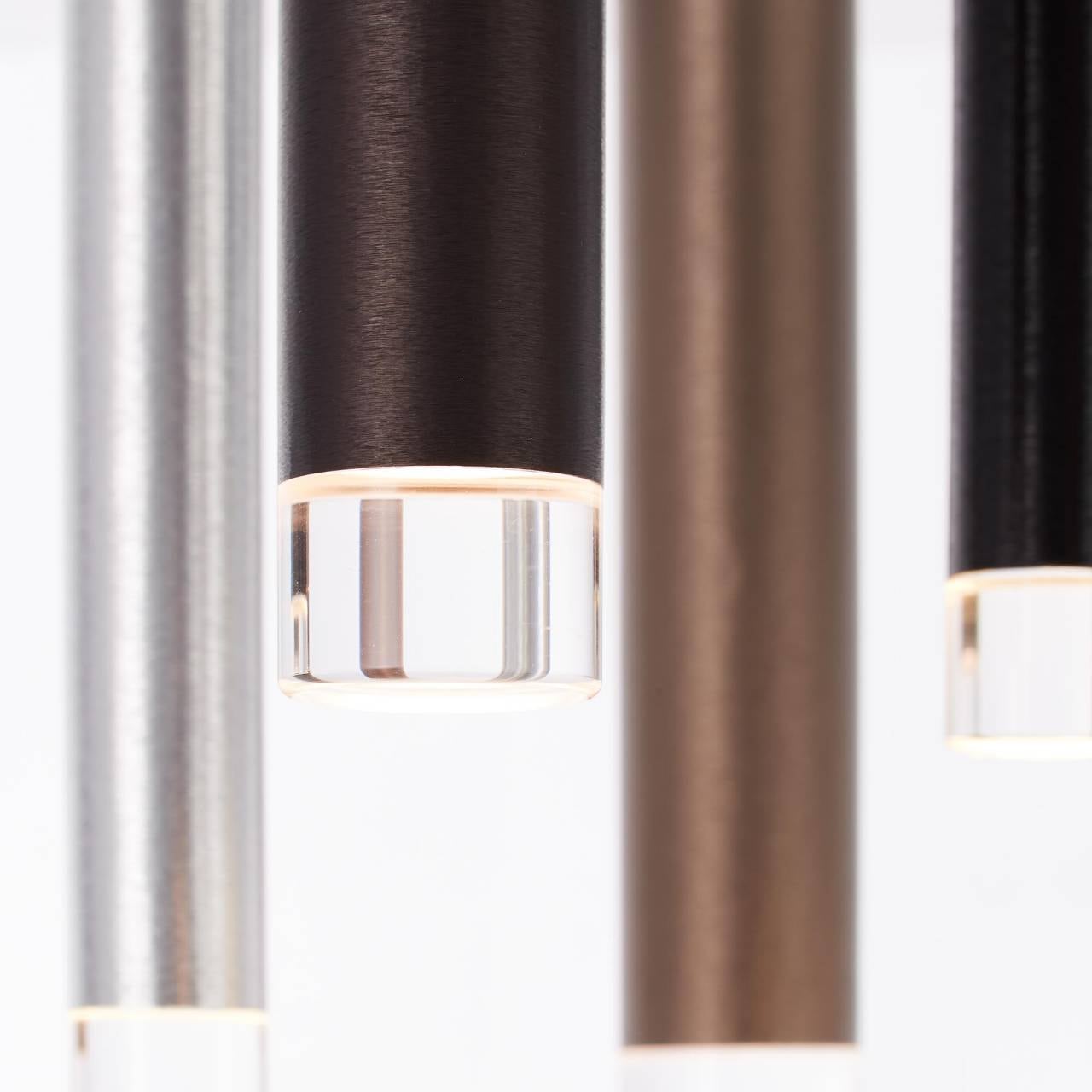 Brilliant Deckenleuchte »Cembalo« LED-Modul 1 Stk. Warmweiß LED Deckenlampe 7flg braun/Kaffee