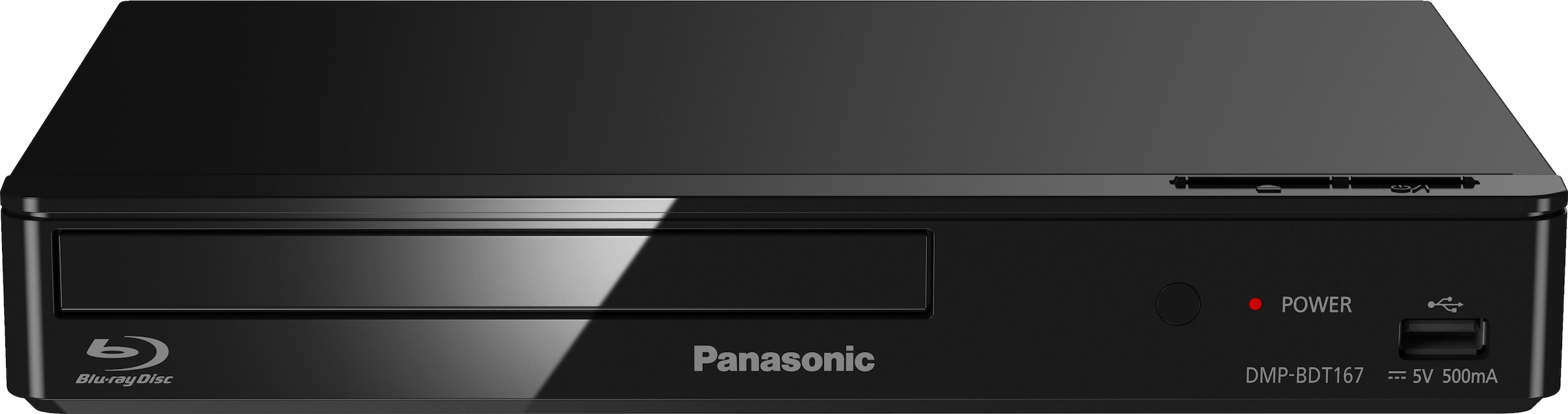 Panasonic Blu-ray-Player »DMP-BDT167«, LAN (Ethernet), Schnellstart-Modus-3D Effect Controller