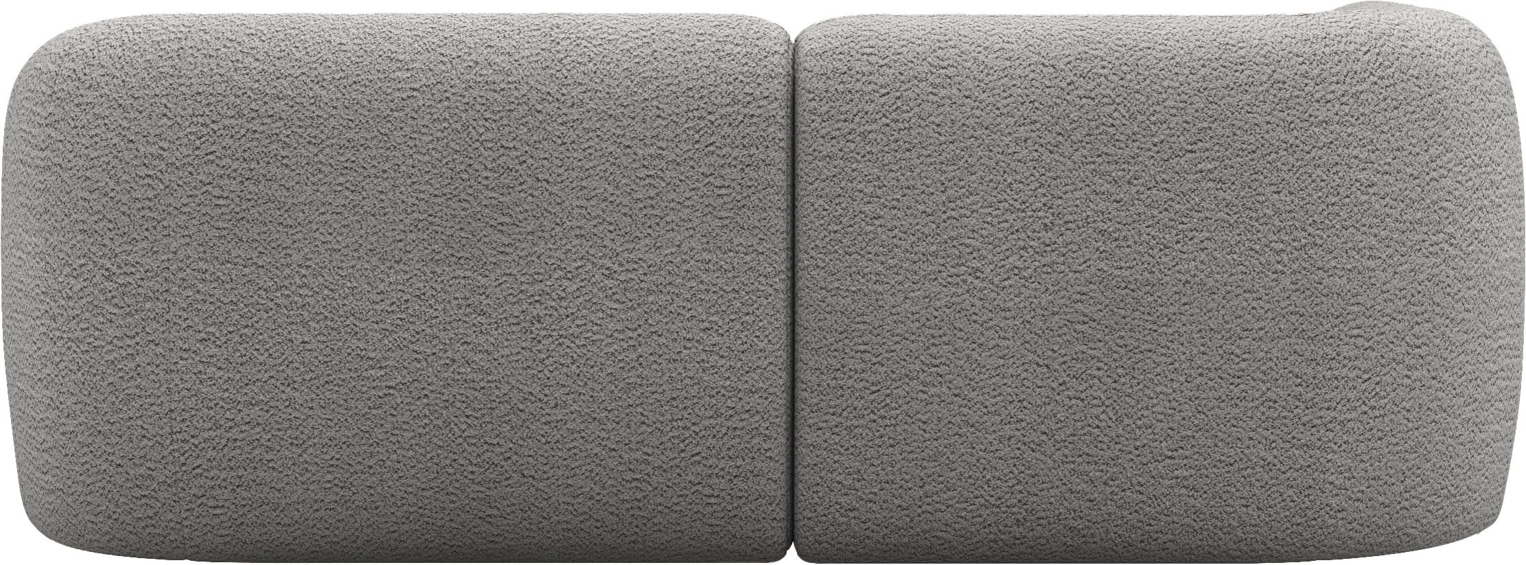 INOSIGN Ecksofa »Nergal, Einzelsofa oder L-Form«, Modernes Design, schlichte Optik, stilvoller Blickfang im Wohnzimmer