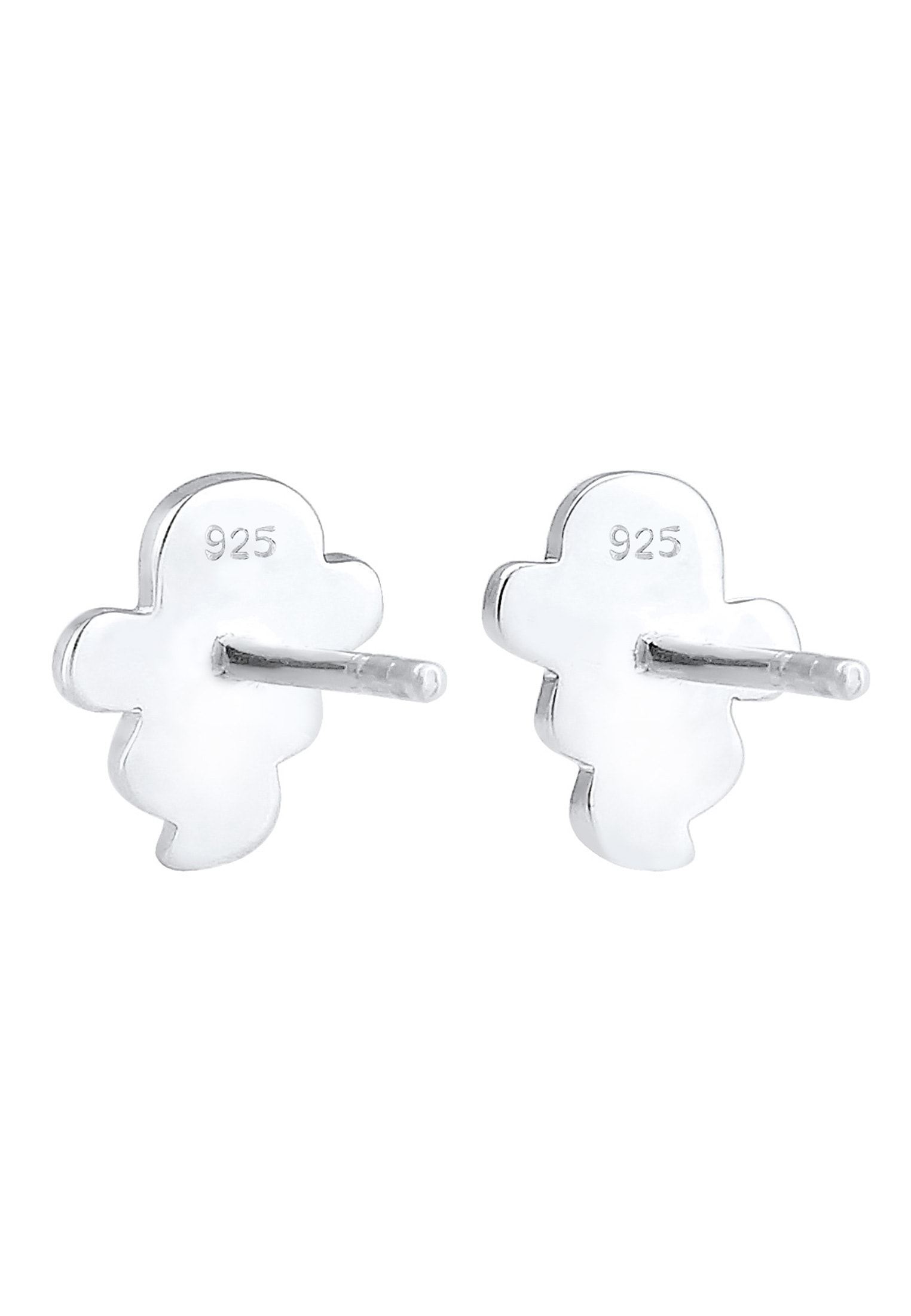 Elli Paar Ohrstecker »Ohrringe Ohrstecker Geist Halloween Emaille 925 Sterling Silber«