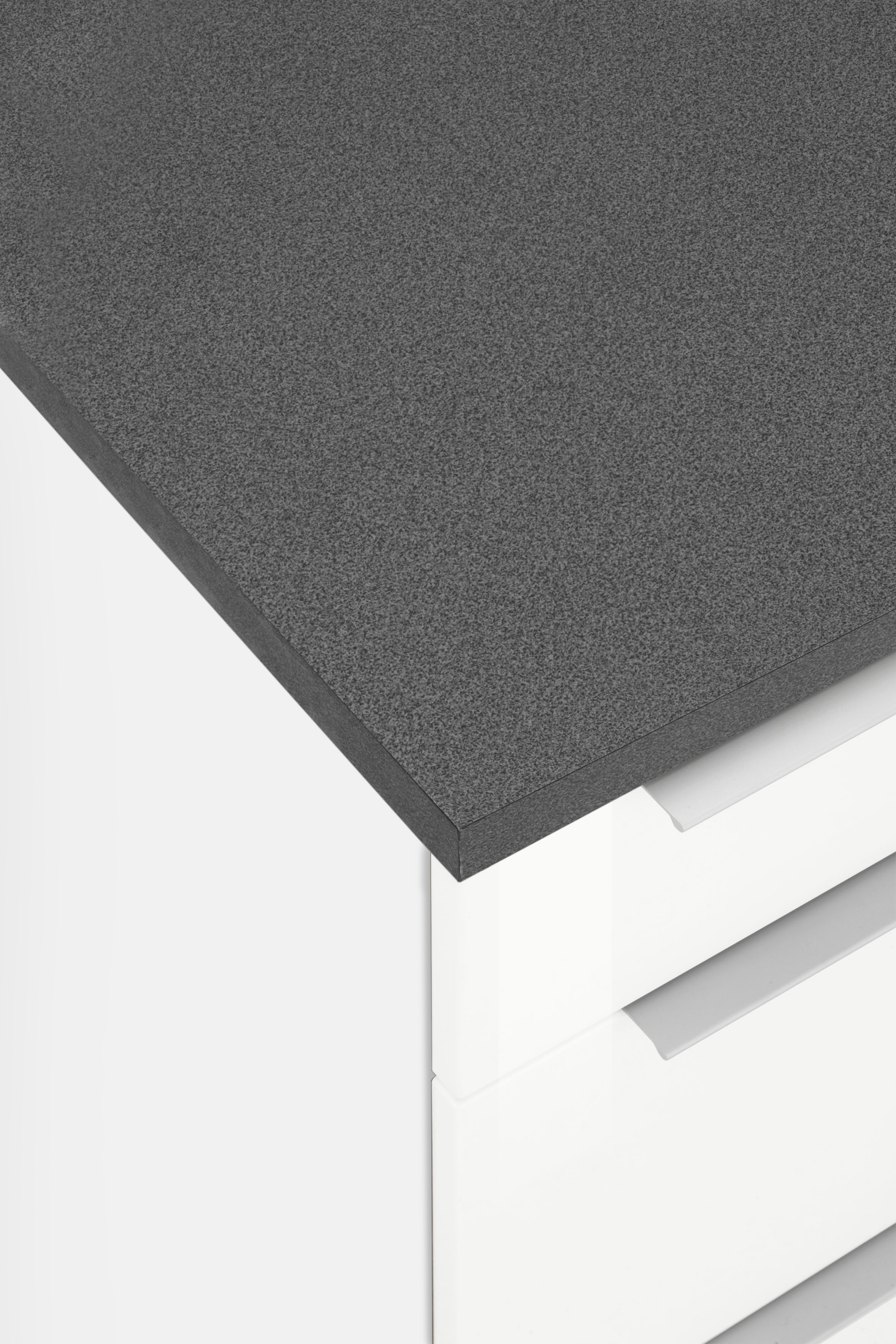 KOCHSTATION Küchenzeile »KS-Brindisi«, Breite 220 cm, wahlweise mit E-Geräten, mit MDF-Fronten und Regal