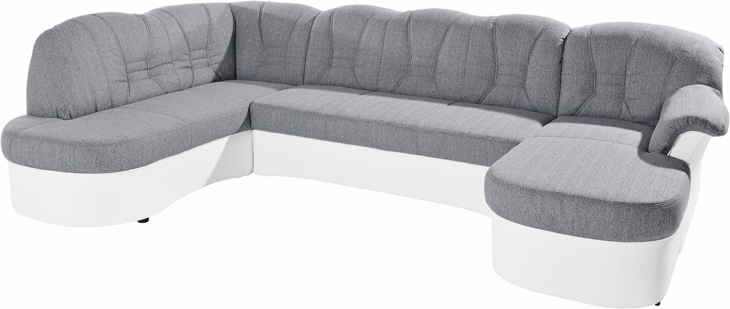 DOMO collection Wohnlandschaft »Elva U-Form«, wahlweise mit Bettfunktion und Federkern