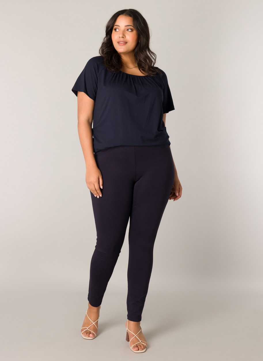 Base Level Curvy Jeggings »Arnika«  mit Badge