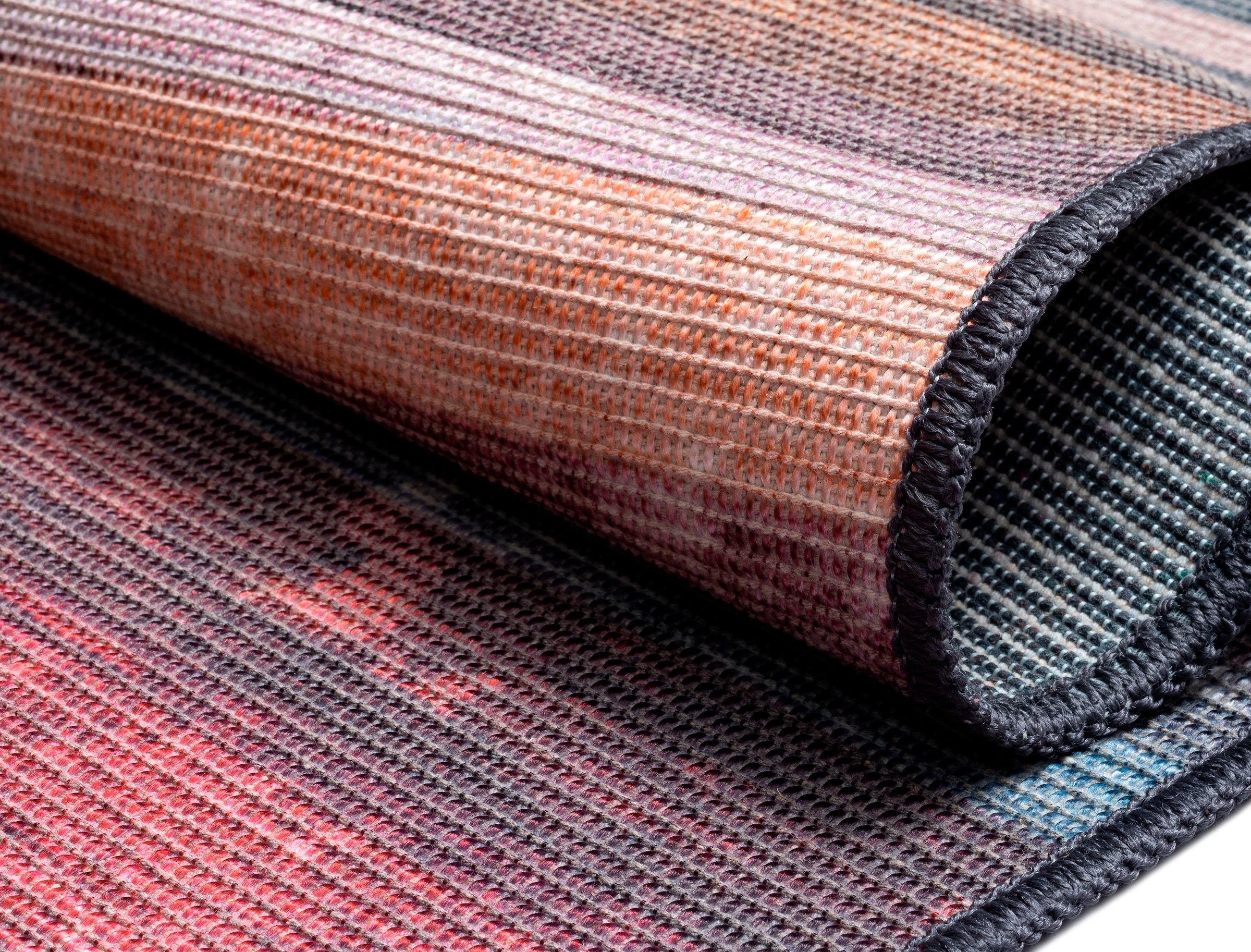 Myflair Möbel & Accessoires Teppich »Reese Lagerräumung«, rechteckig, 10 mm Höhe, bedruckt, gestreift, modernes Design, In- & Outdoor geeignet, waschbar