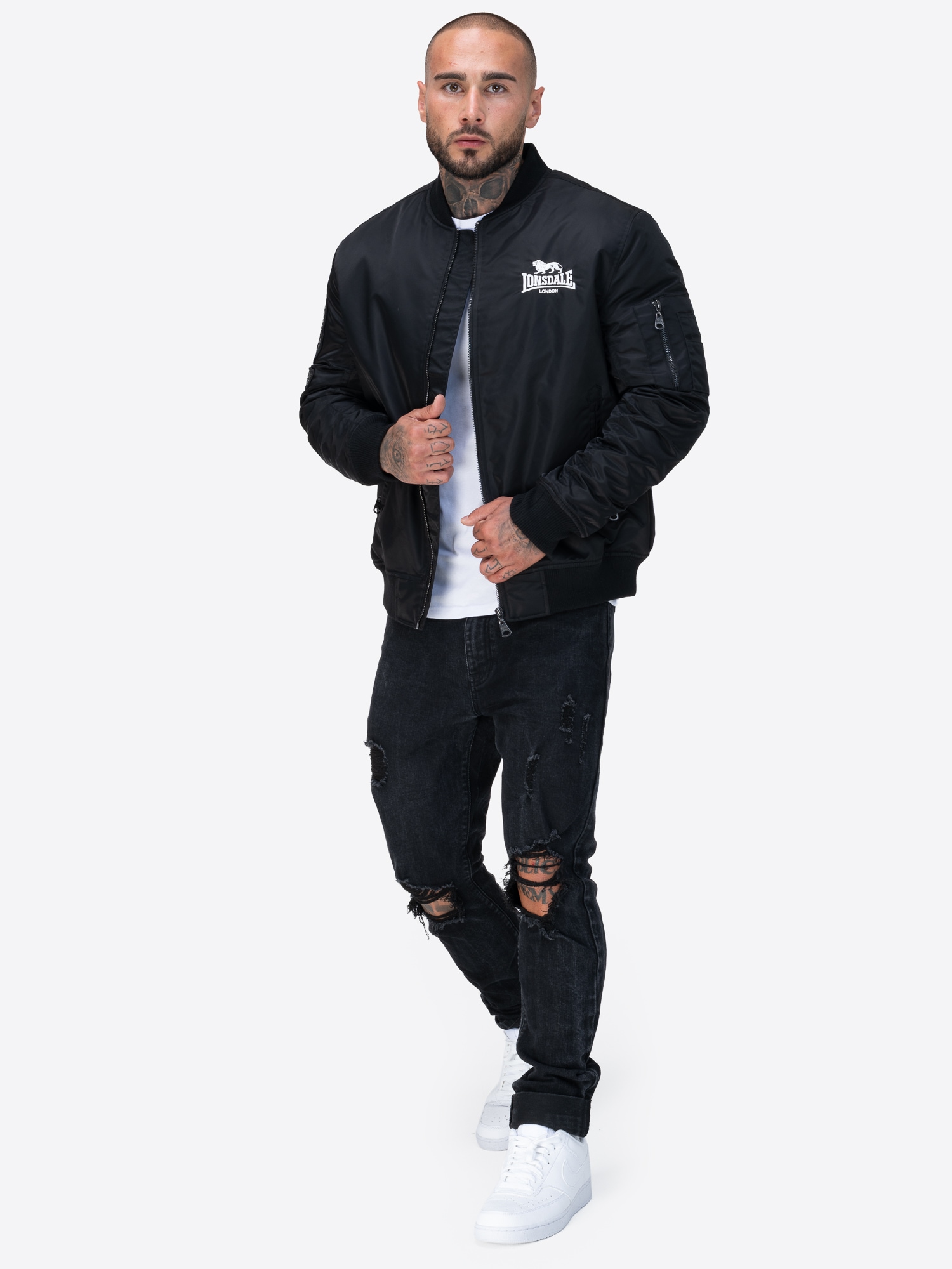 Lonsdale Bomberjacke »LUDFORD« 1 Stk. tlg.