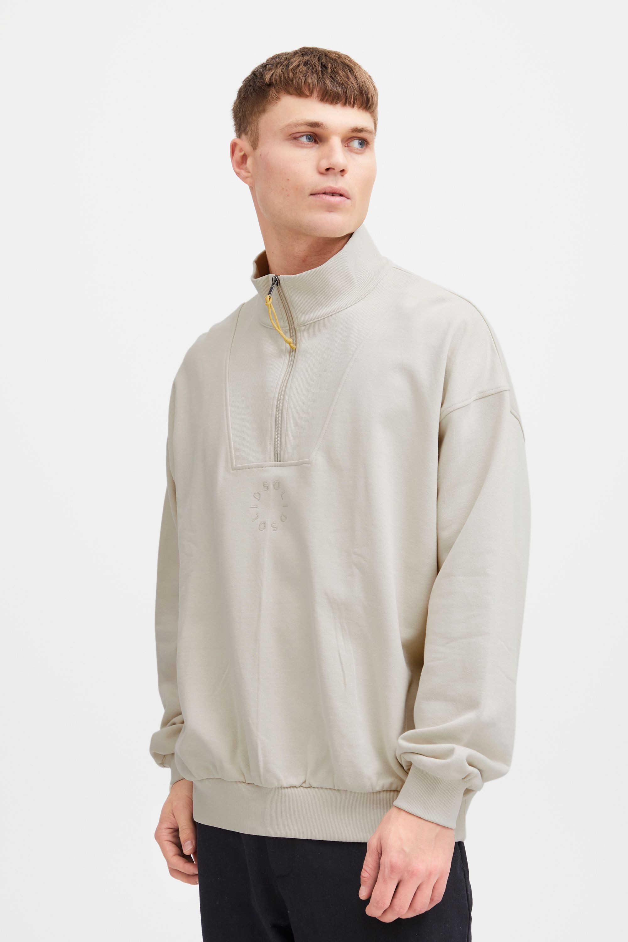 !Solid Longpullover »Sweatshirt SDIlham«