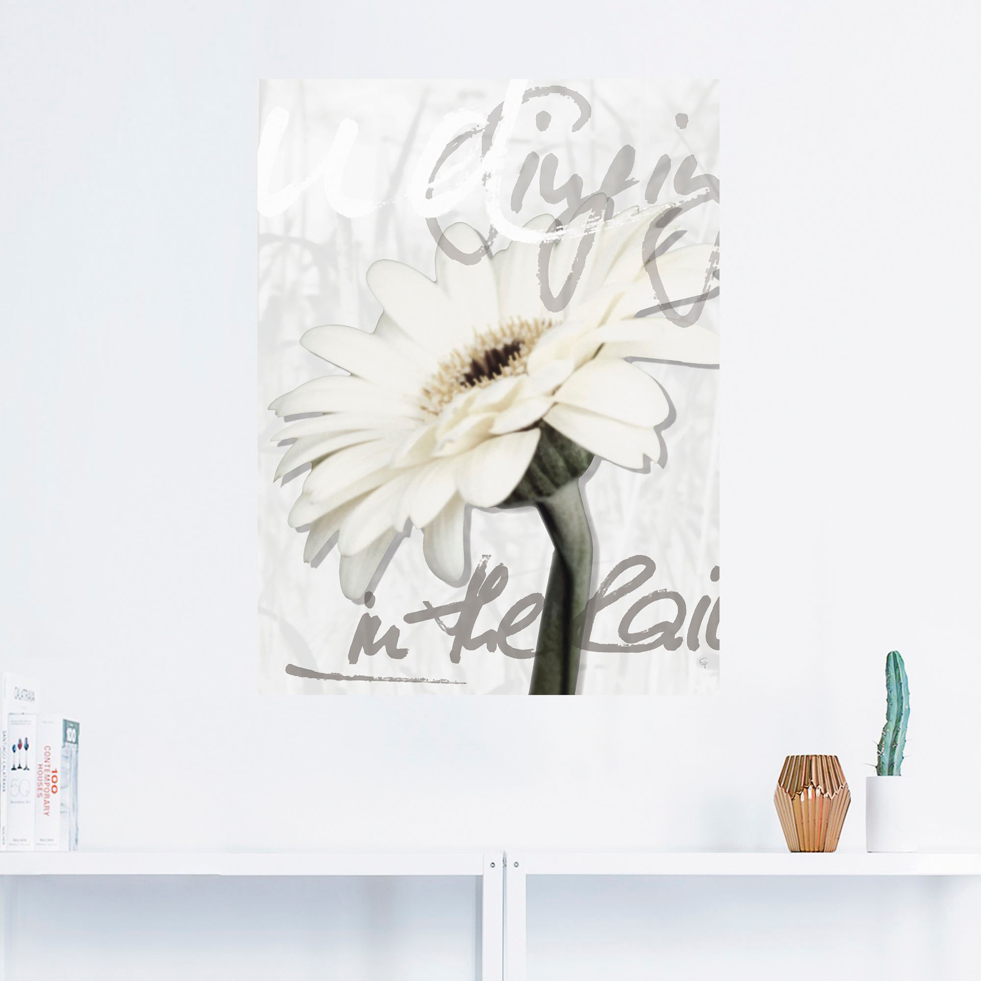 Artland Wandbild »Gerbera«, Blumenbilder, (1 St.), als Leinwandbild, Poster, Wandaufkleber in verschied. Größen