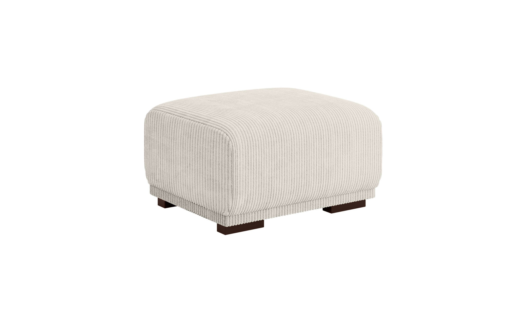 Home affaire Polsterhocker »BORNHOLM, kleiner Hocker passend zur Serie, Maße B/T/H: 61/72/46 cm«, mit Wellenfederung, in hochwertiger Verarbeitung