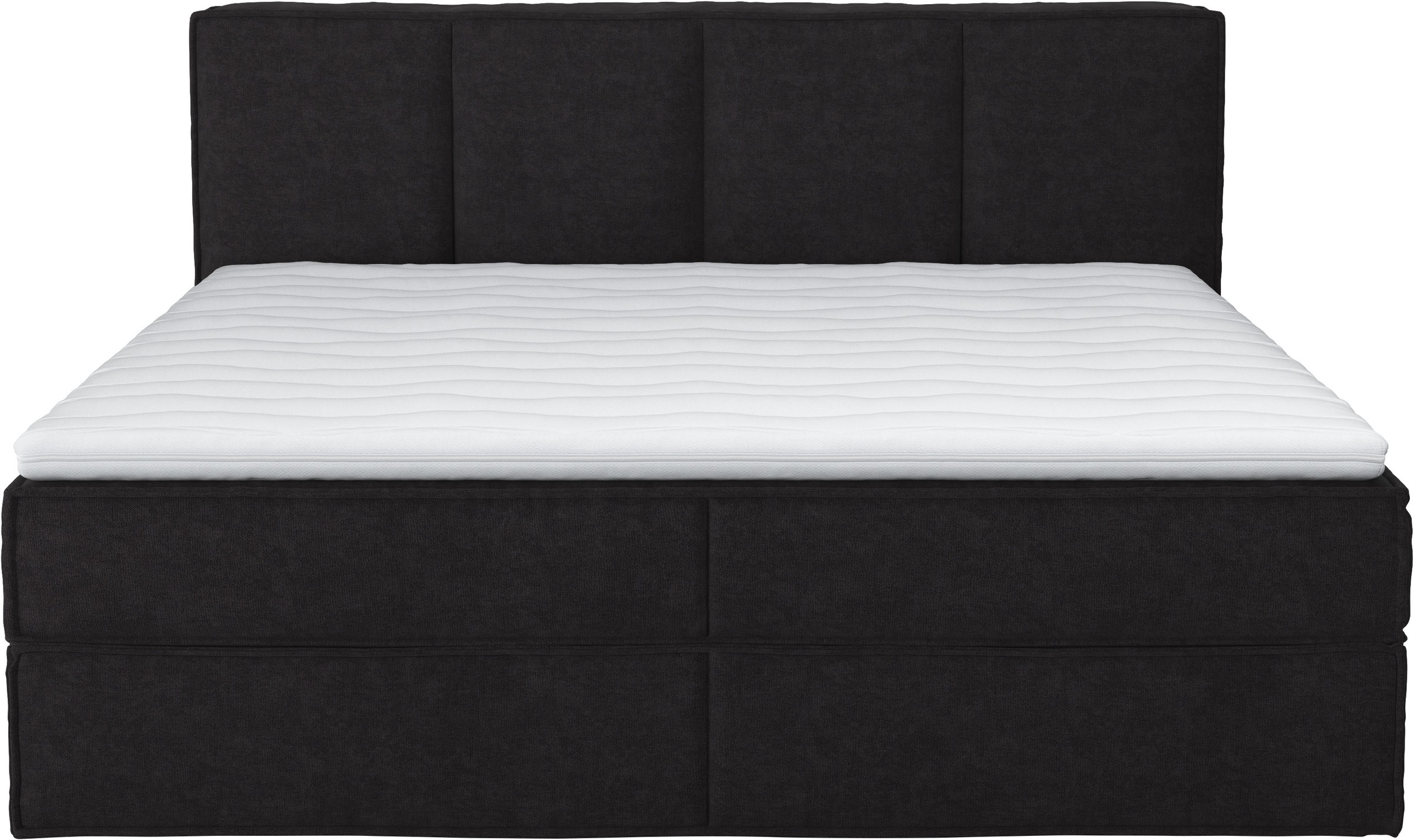Home affaire Boxspringbett »Milano«, Boxbett inkl. Topper, 2 Matratzen, Härtegrade H2, H3 und H4 wählbar