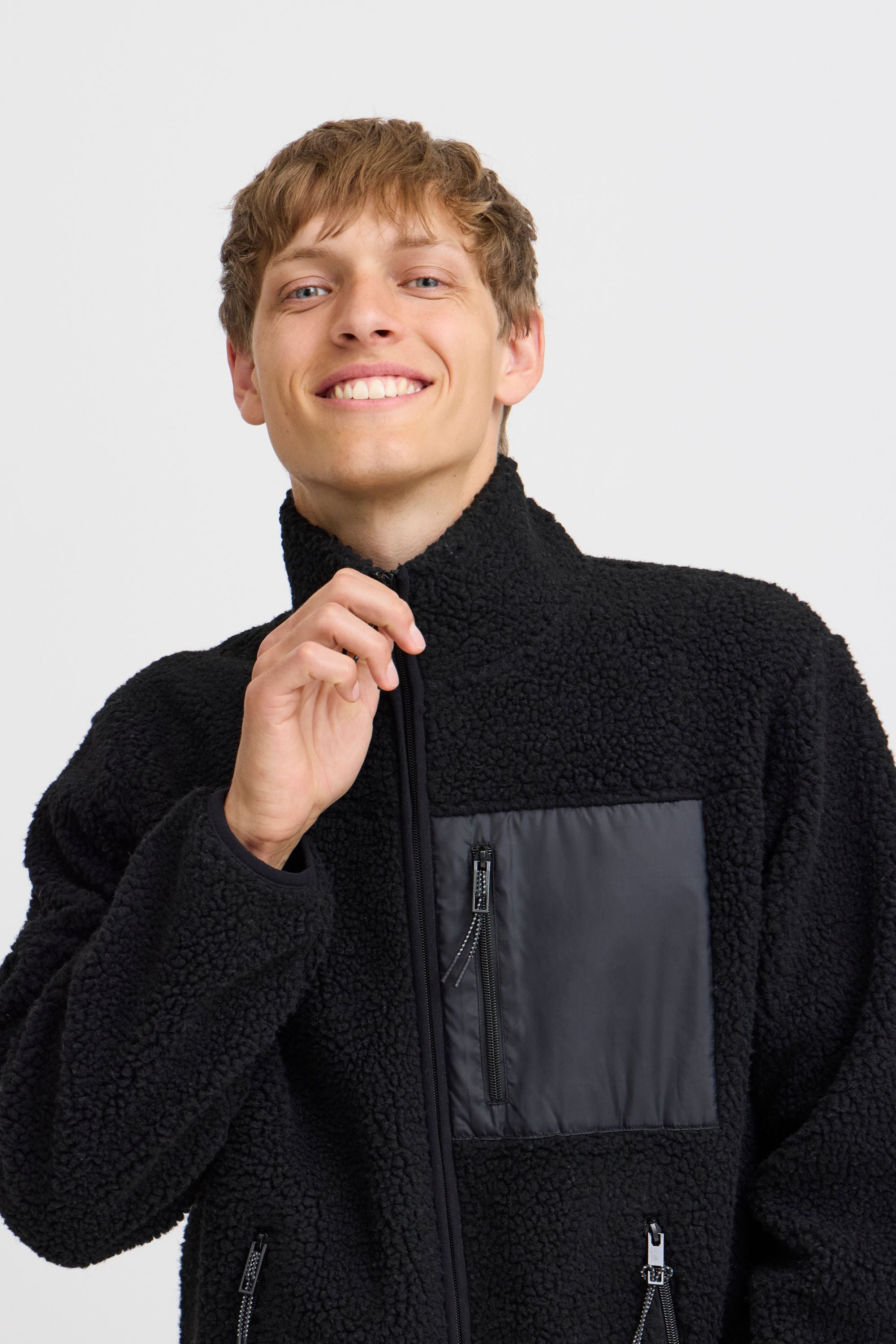 TheJoggConcept Fellimitatjacke »Fellimitatjacke JCMMBERRI JACKET 4«