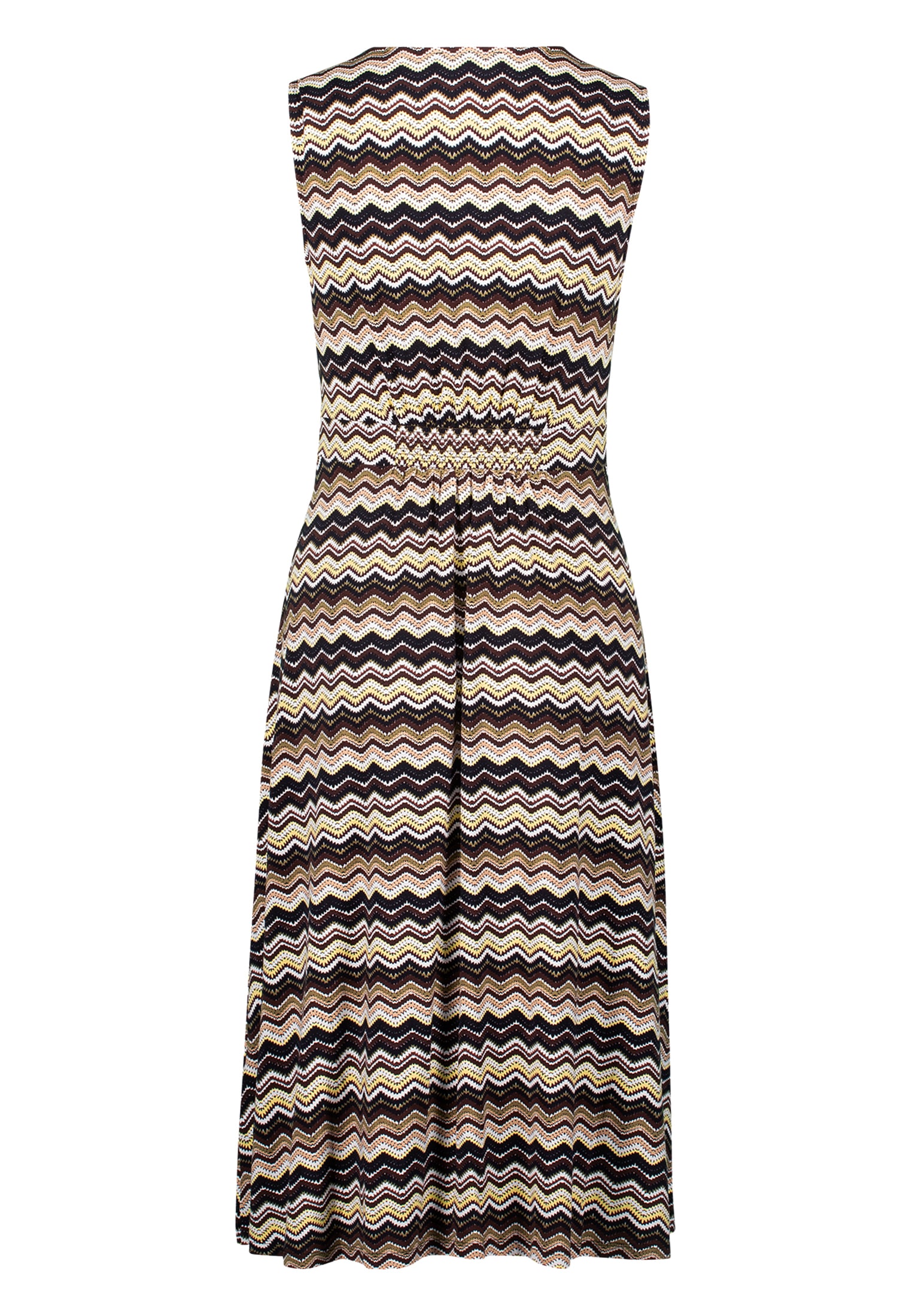 Zero Midikleid »Midikleid mit Zickzackmuster«