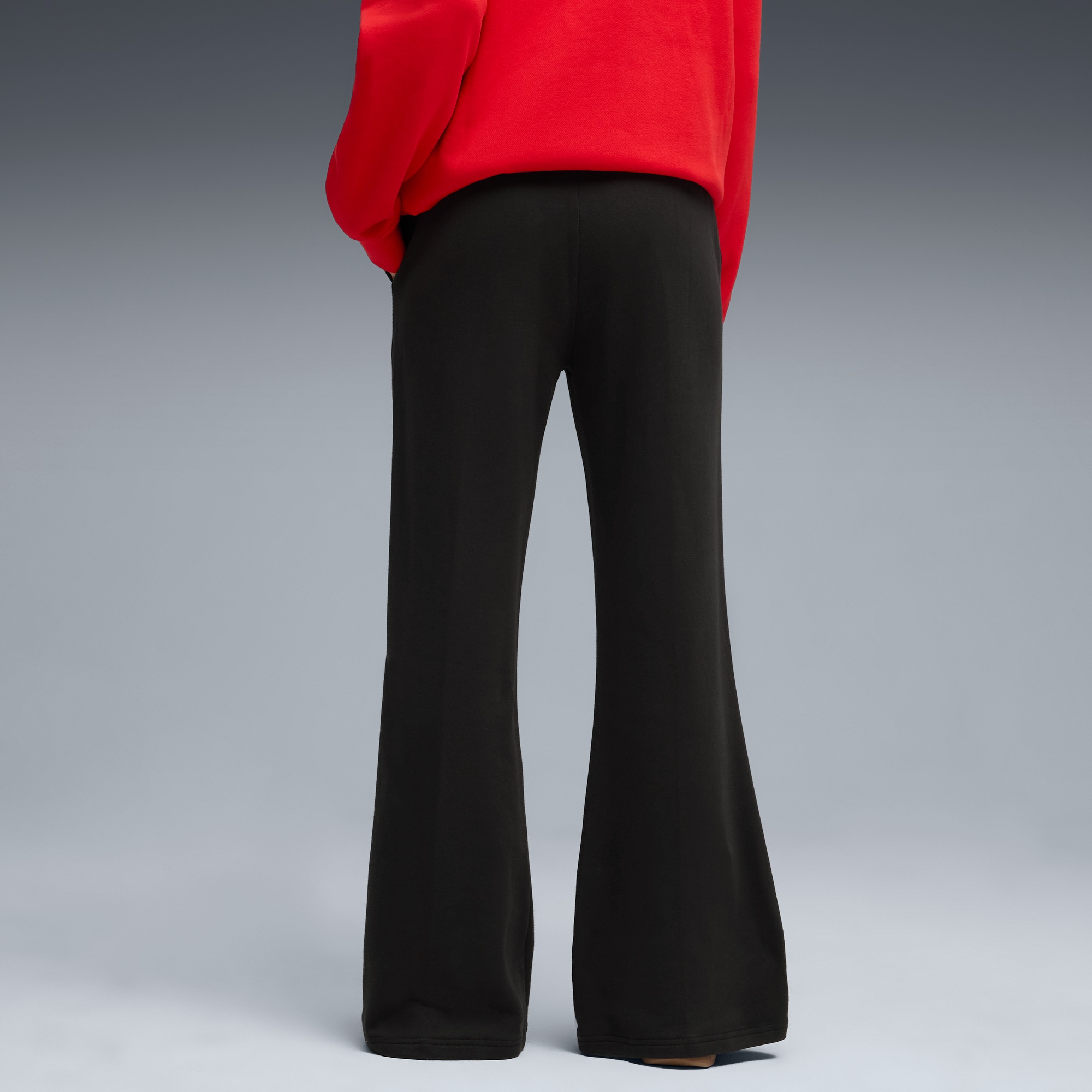PUMA Trainingshose »HER COMFORT HIGH-WAIST STRAIGHT PANTS FL OP«