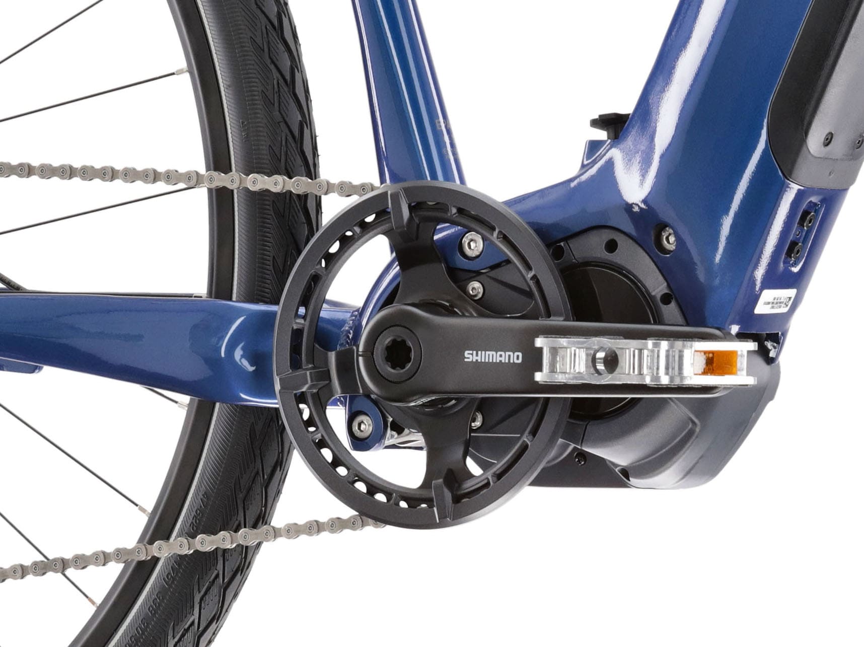 Kross E-Bike »E-Crossrad Evado Hybrid 6.0 28 Zoll blau«, 10 Gang, Shimano, DEORE XT T8000, Mittelmotor 250 W, Pedelec, Elektrofahrrad für Damen und Herren