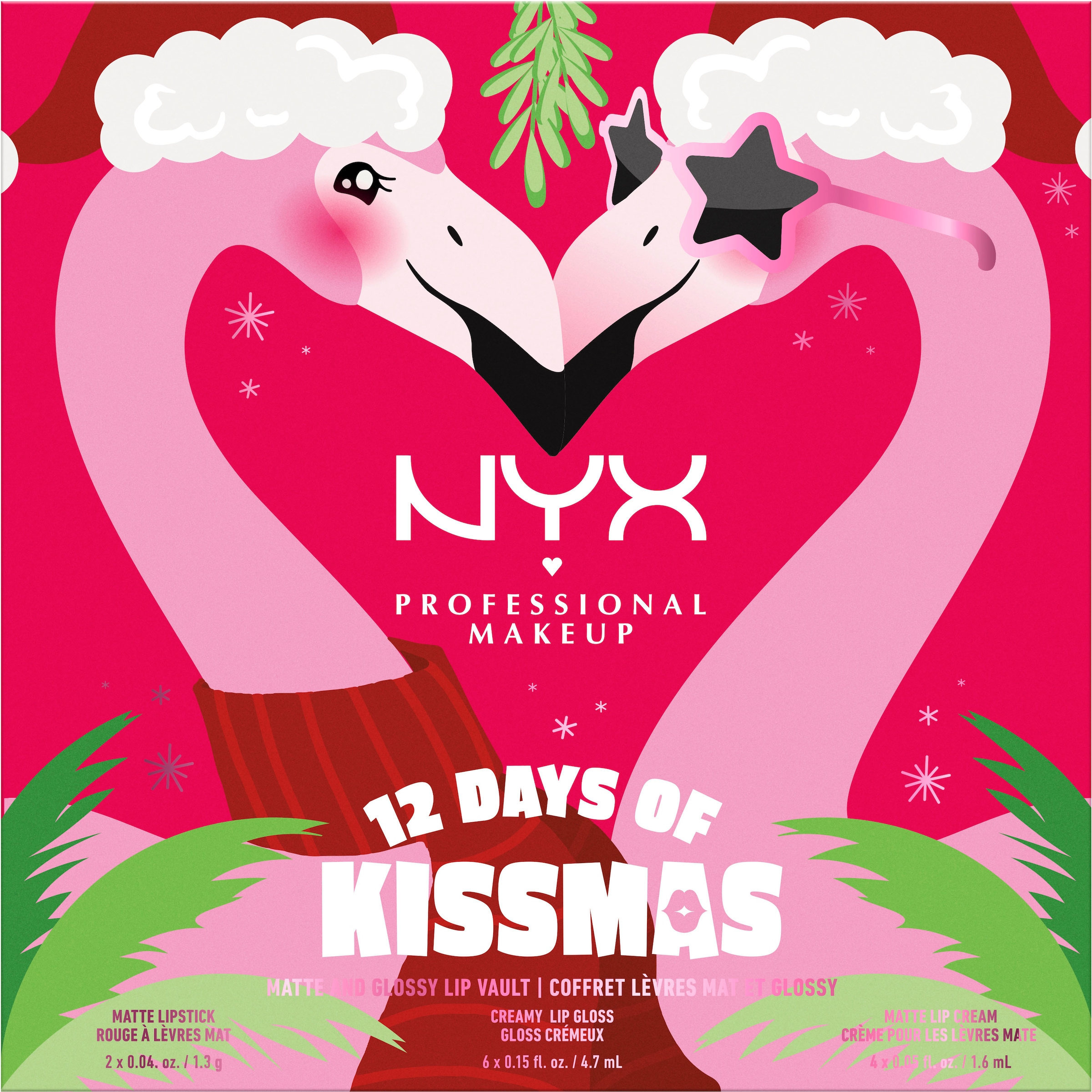 NYX Adventskalender »NYX Professional Makeup 12 Days of Kissmas«, ab 18 Jahren