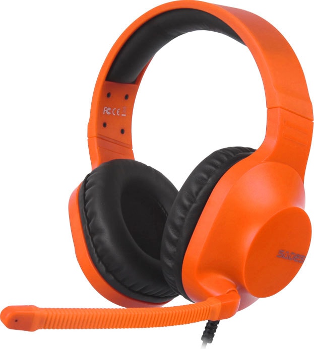 Sades, Gaming-Headset »Spirits SA-721 kabelgebunden«, orange, Das verstellbares Kopfband und leichte Gewicht bietet hervorragenden Tragekomfort