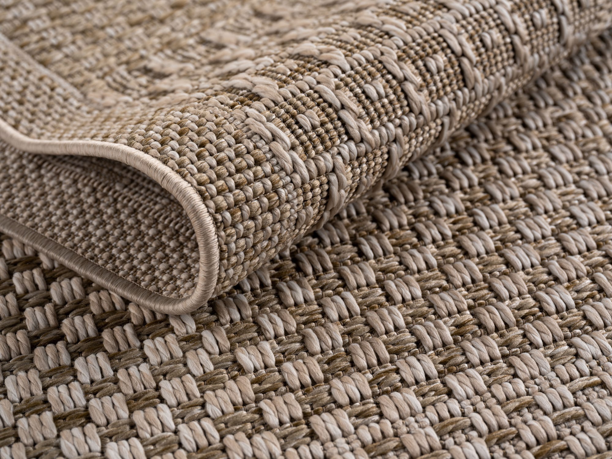Ayyildiz Teppiche Outdoorteppich »IBIZA 1902«, rechteckig, 5 mm Höhe, Läufer, In und Outdoor, Sisaloptik, Wohnzimmer, Aussenbereich