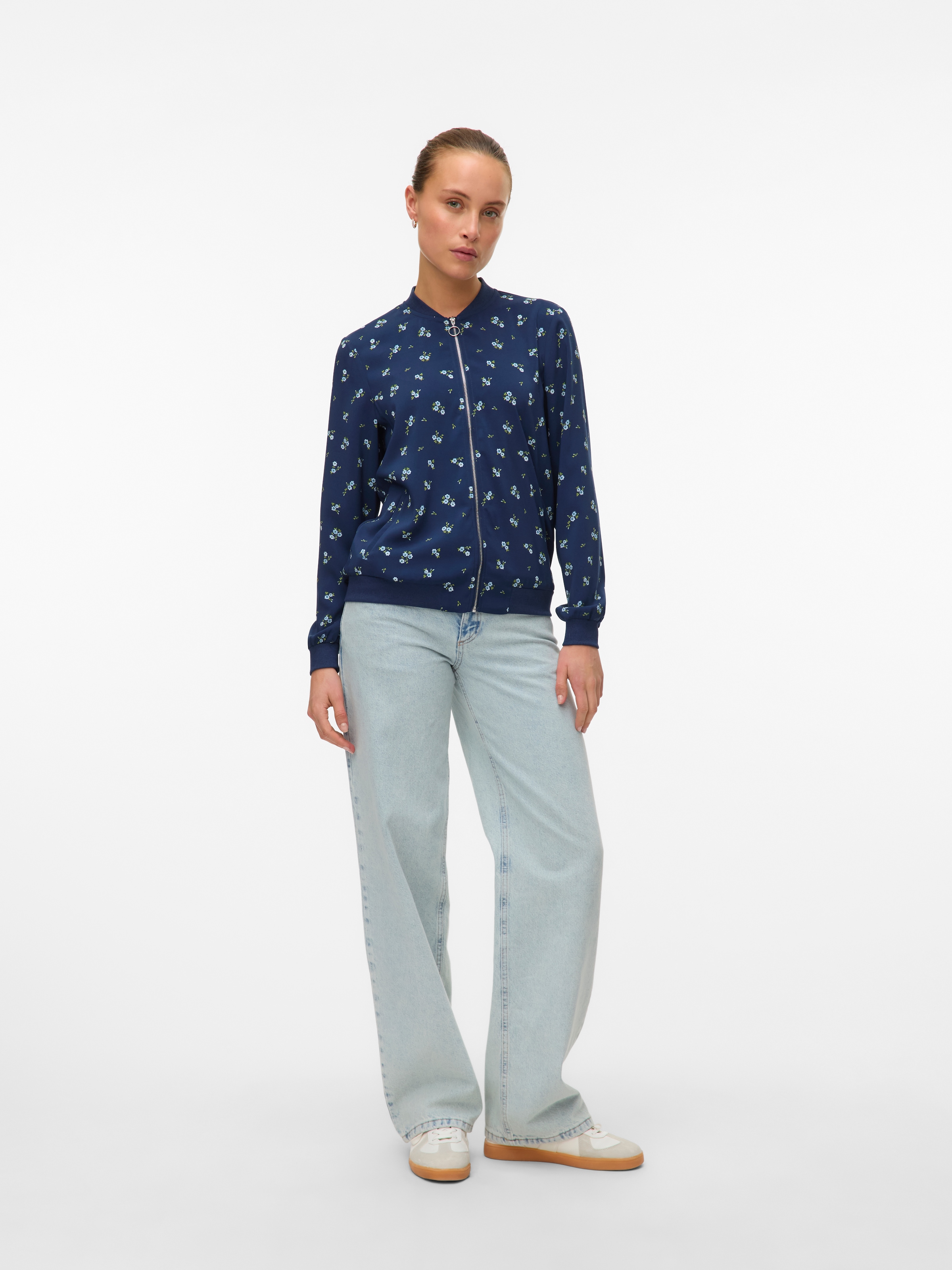 Vero Moda Blouson »VMCOCO L/S BOMBER AOP GA WVN NOOS«