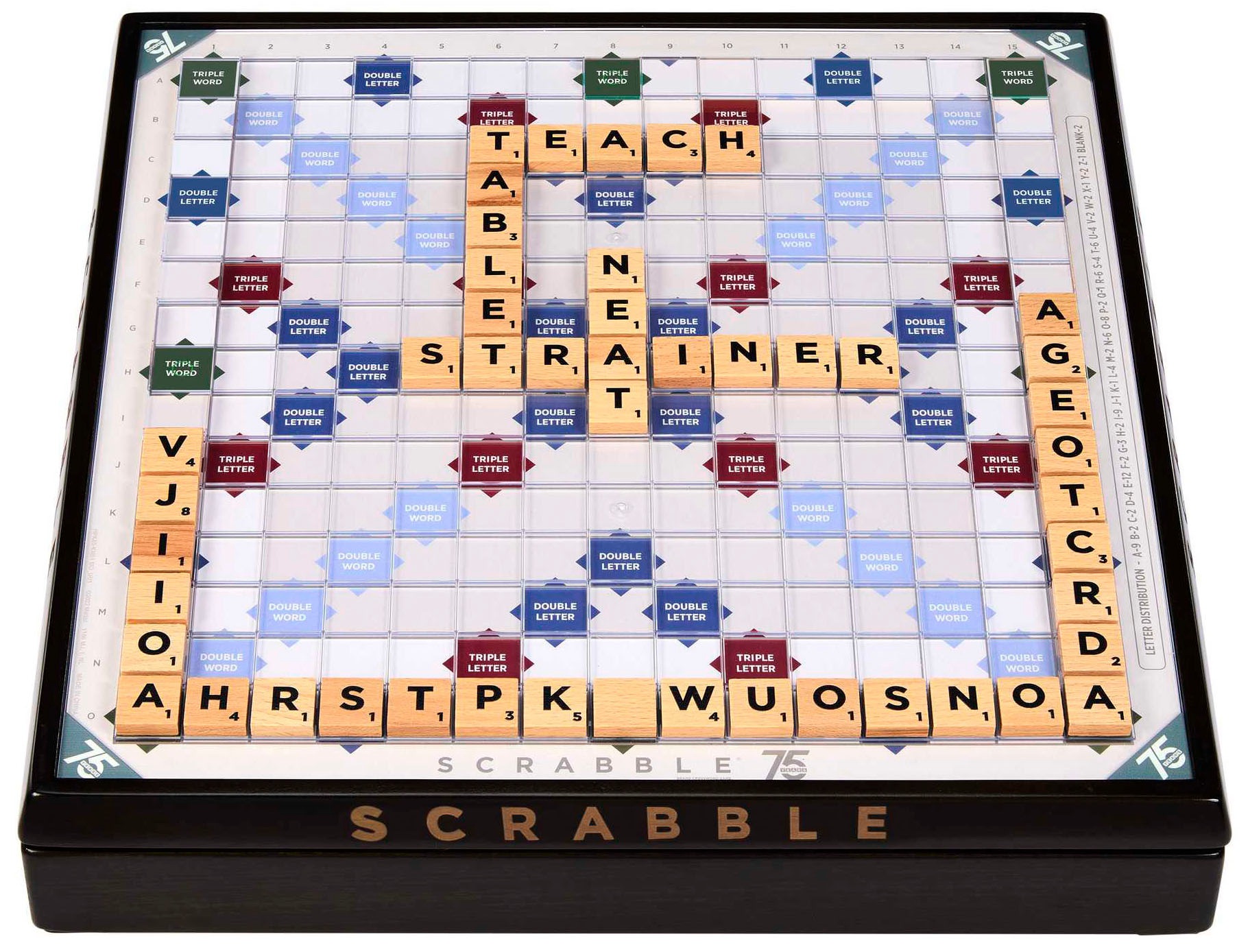Mattel games Spiel »Scrabble, Sonderedition zum 75. Jubiläum«