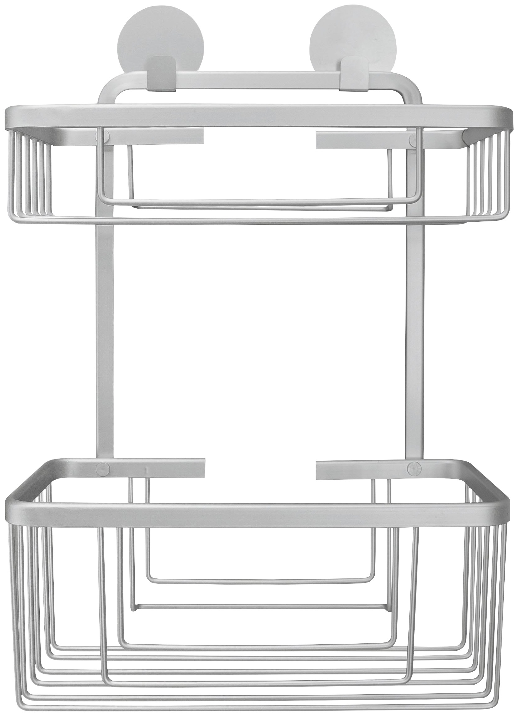 Kleine Wolke Duschkorb »Rocco«, BxTxH: 26x13,5x35,5 cm, Aluminium