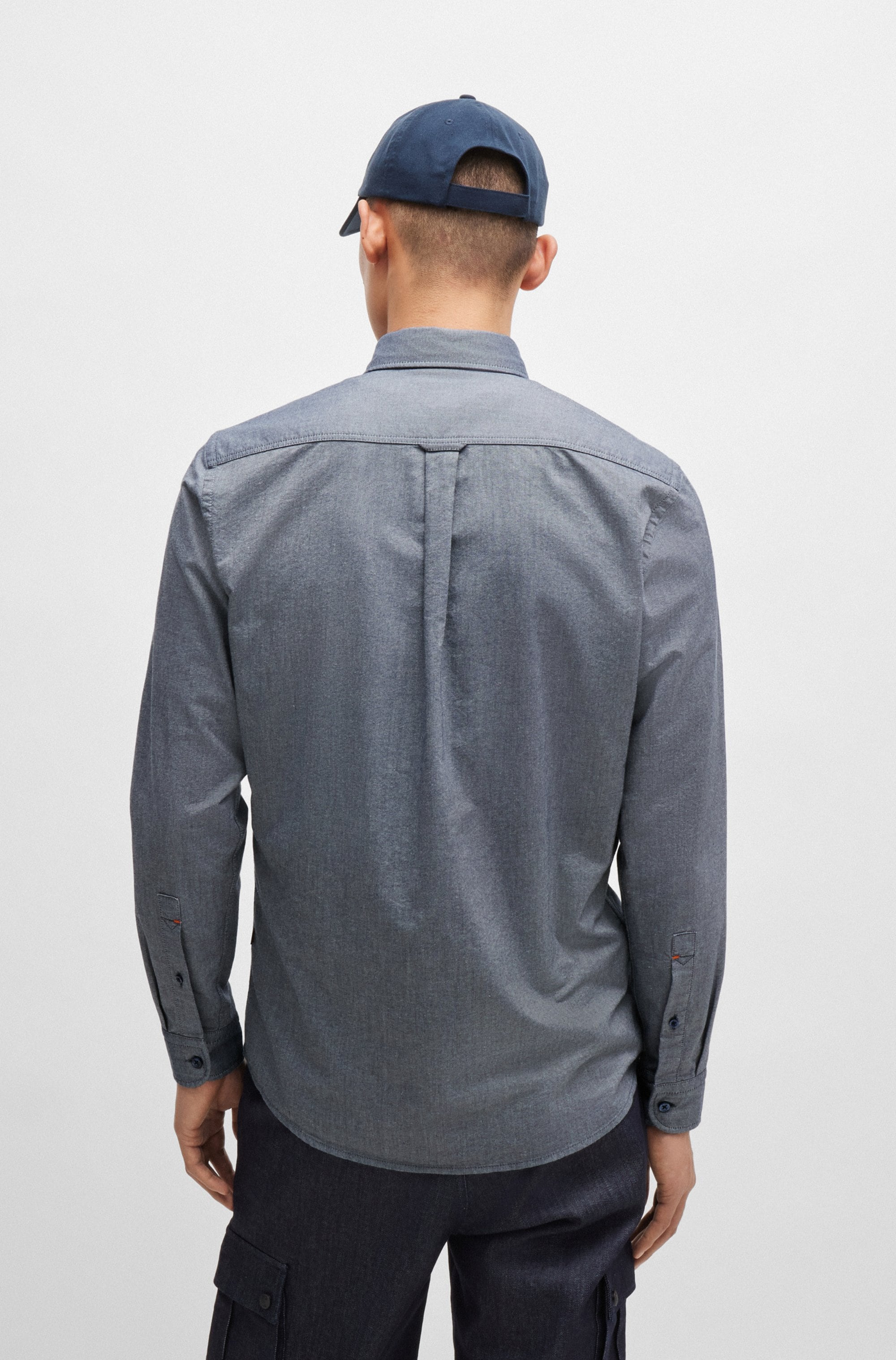 BOSS ORANGE Businesshemd »Rickert«, mit Button-down-Kragen