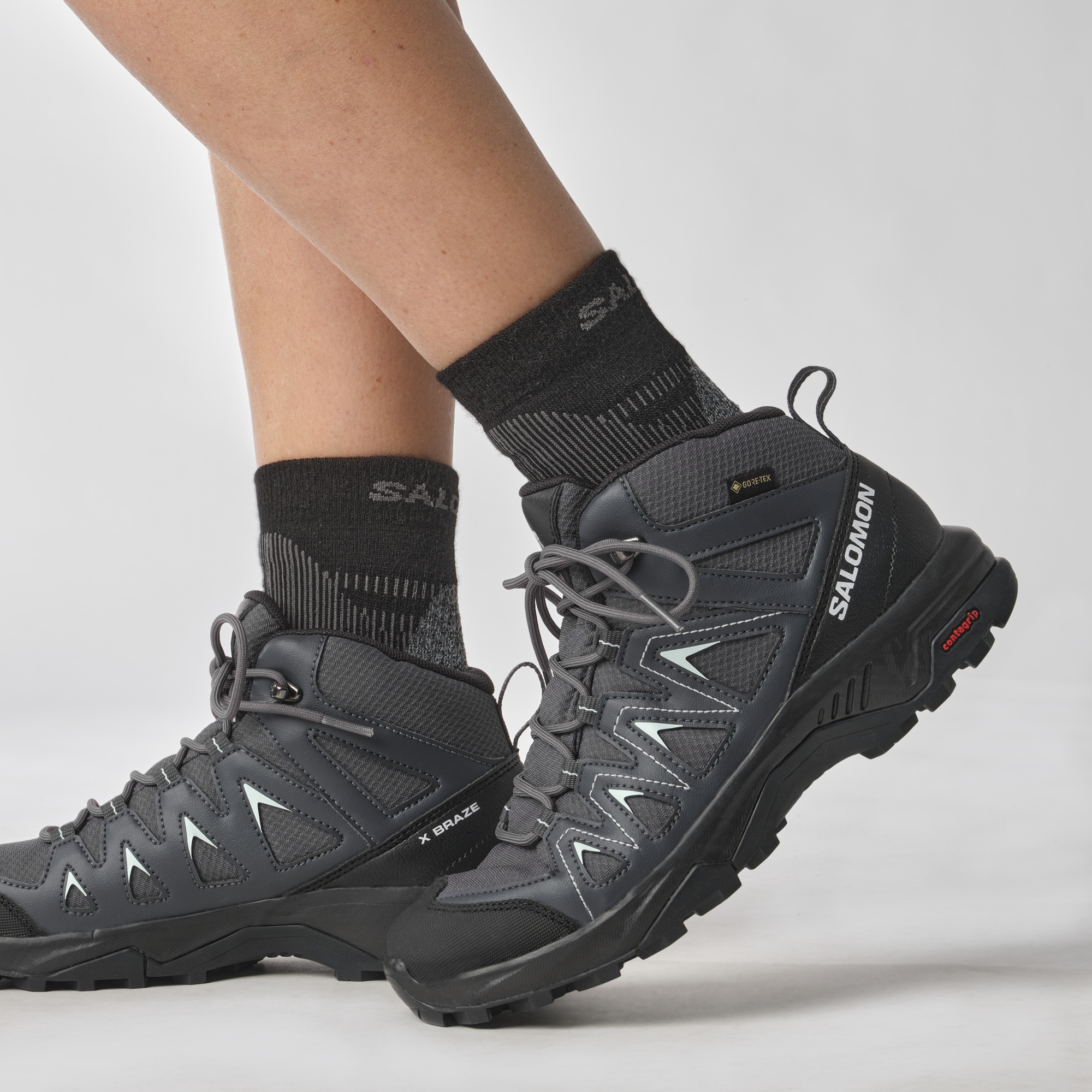 Salomon Wanderschuh »X BRAZE MID GORE-TEX® W«, wasserdicht