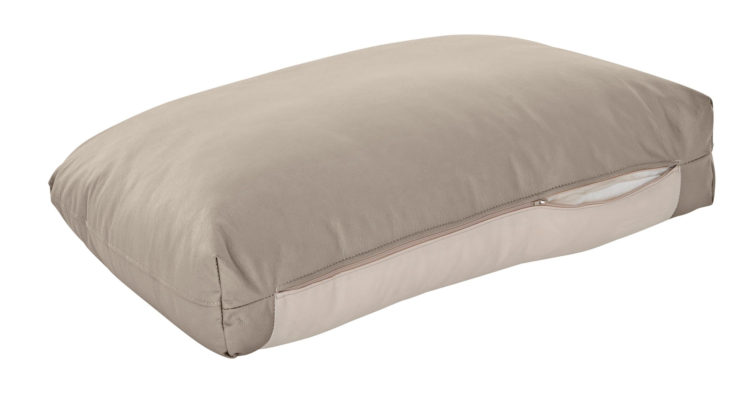 W.SCHILLIG Chaiselongue »softy«, mit dekorativer Heftung im Sitz, Füße Chrom glänzend