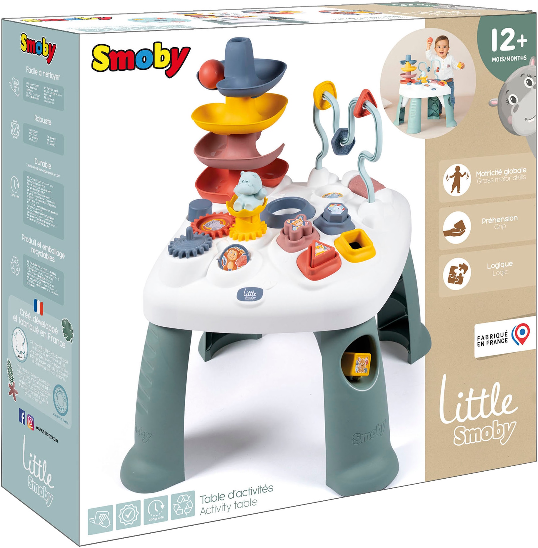 Smoby Spieltisch »Little Smoby Activit«, Made in Europe