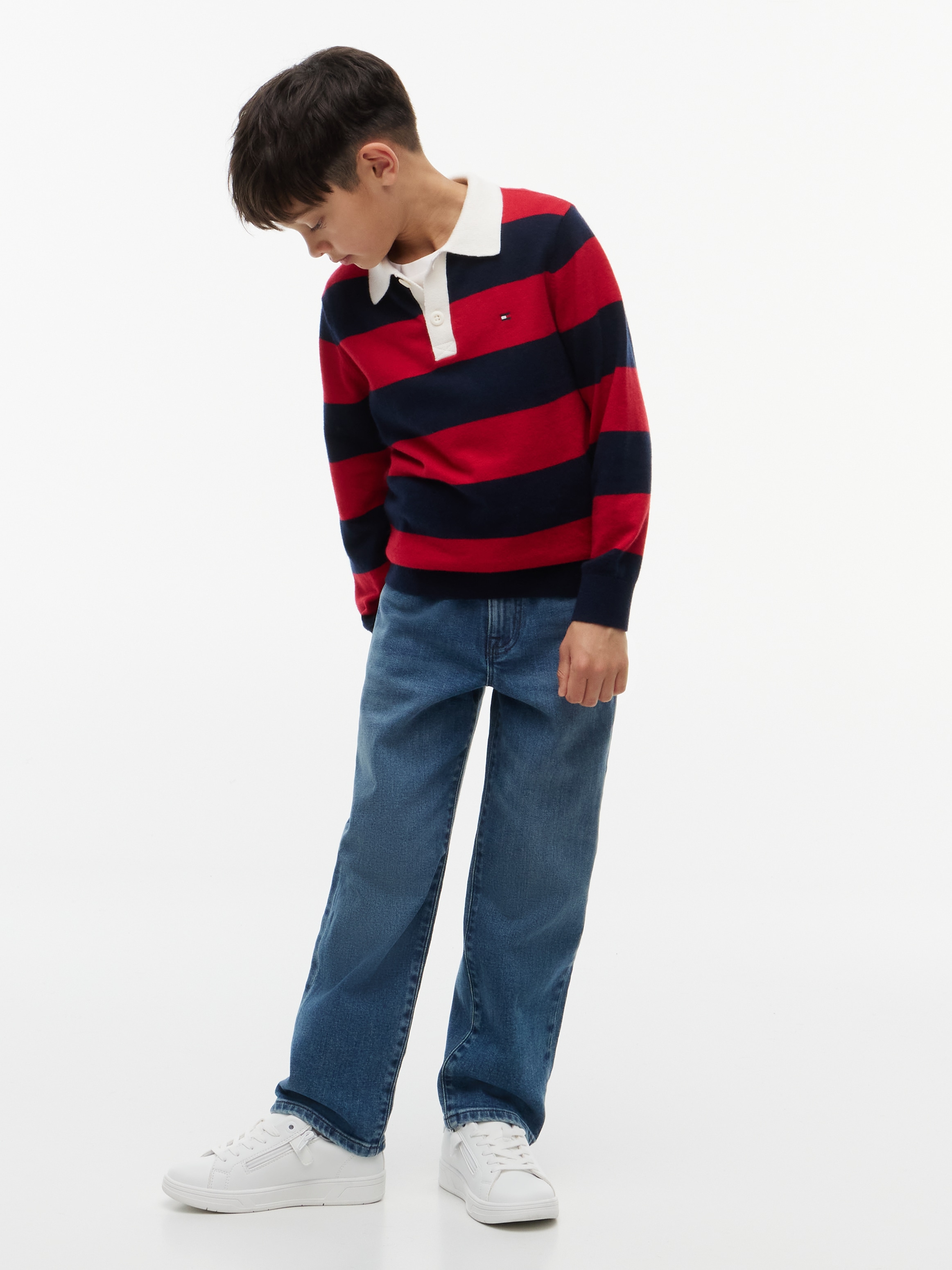 Tommy Hilfiger 5-Pocket-Jeans Relaxed Fit, Stretch-Denim, Kinder bis 16 Jahre