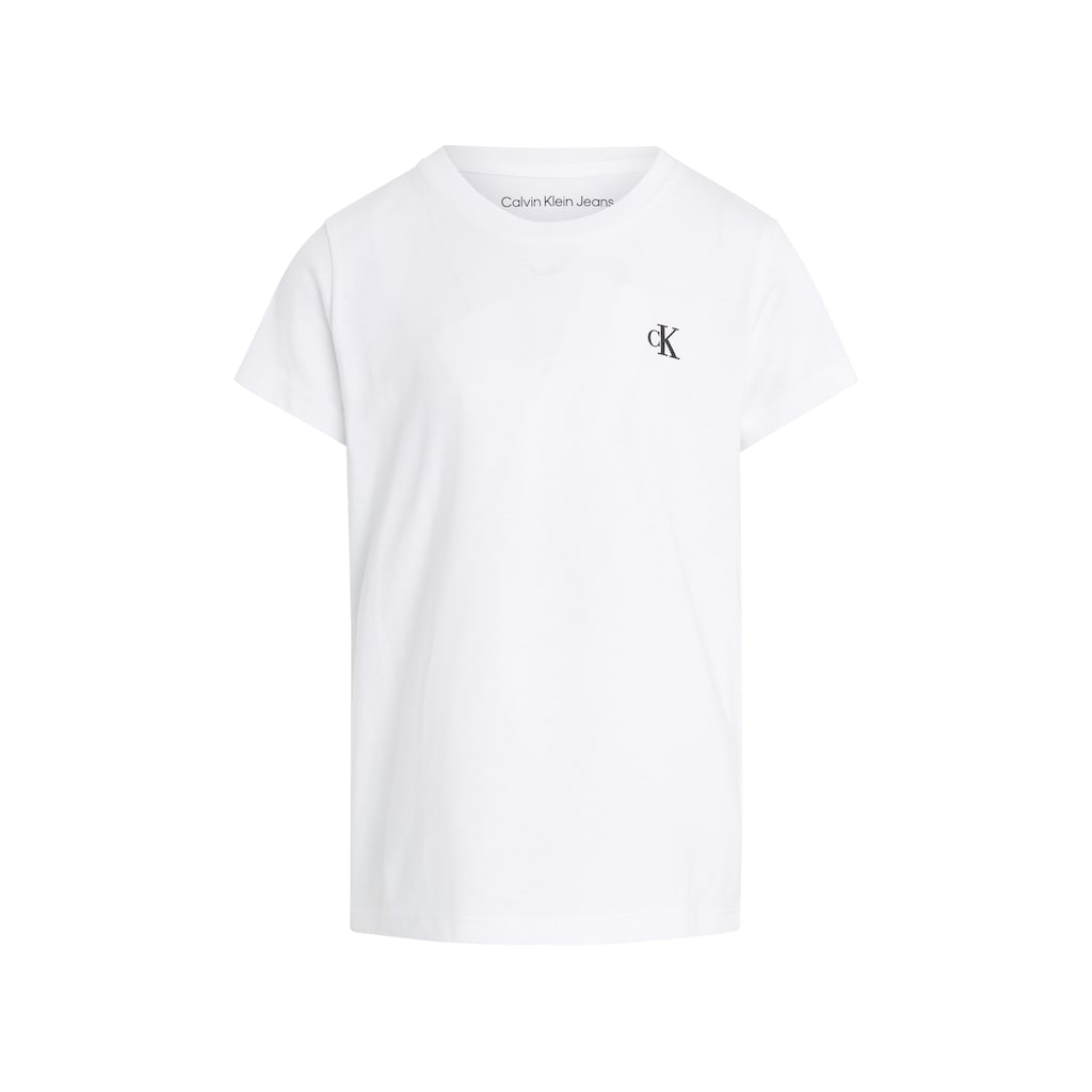 Calvin Klein Jeans T-Shirt »2-PACK SLIM MONOGRAM TOP«, (Packung, 2 tlg.)