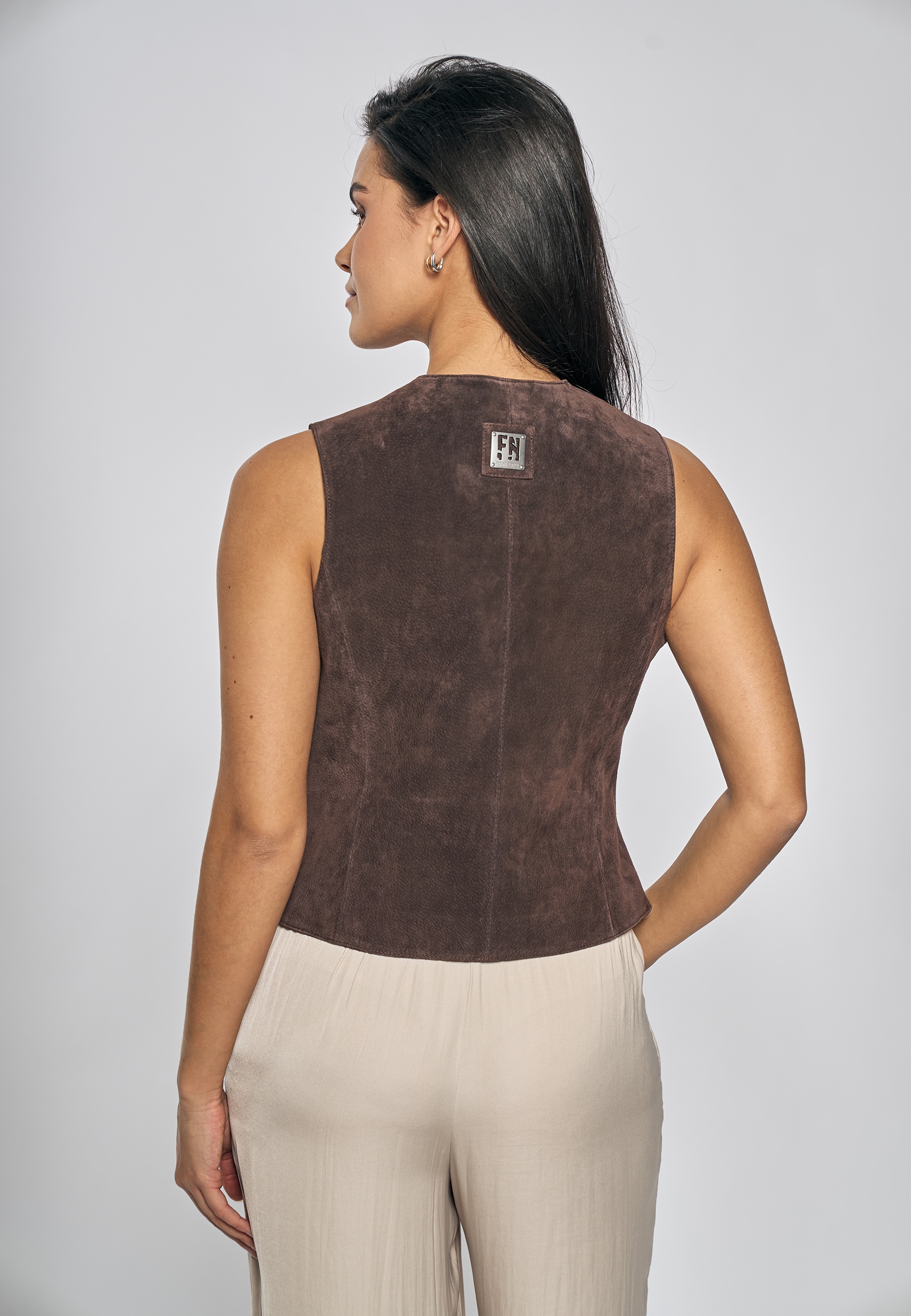 Freaky Nation Lederweste »Lederweste-FN«