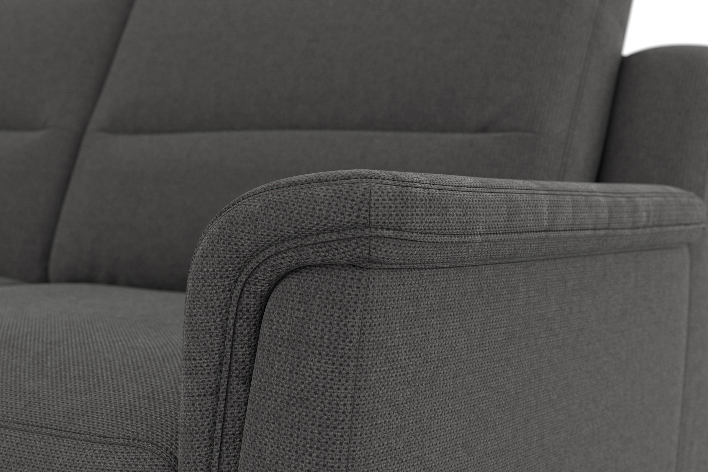 sit&more Ecksofa »Farö L-Form«, inklusive Federkern, wahlweise mit Bettfunktion und Bettkasten
