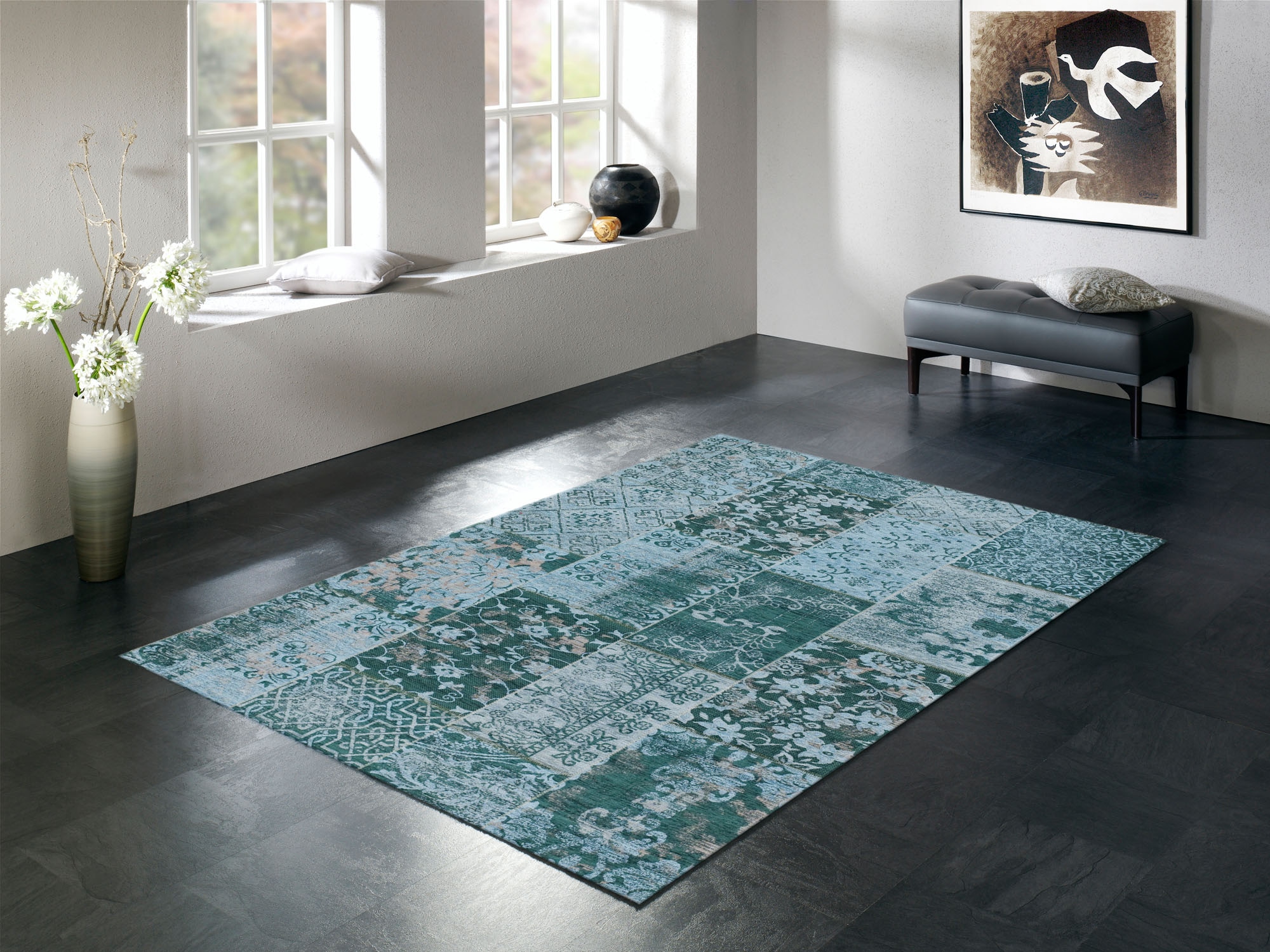 OCI DIE TEPPICHMARKE Teppich »Alanis Allover«, rechteckig, Flachgewebe,  Wohnzimmer online kaufen