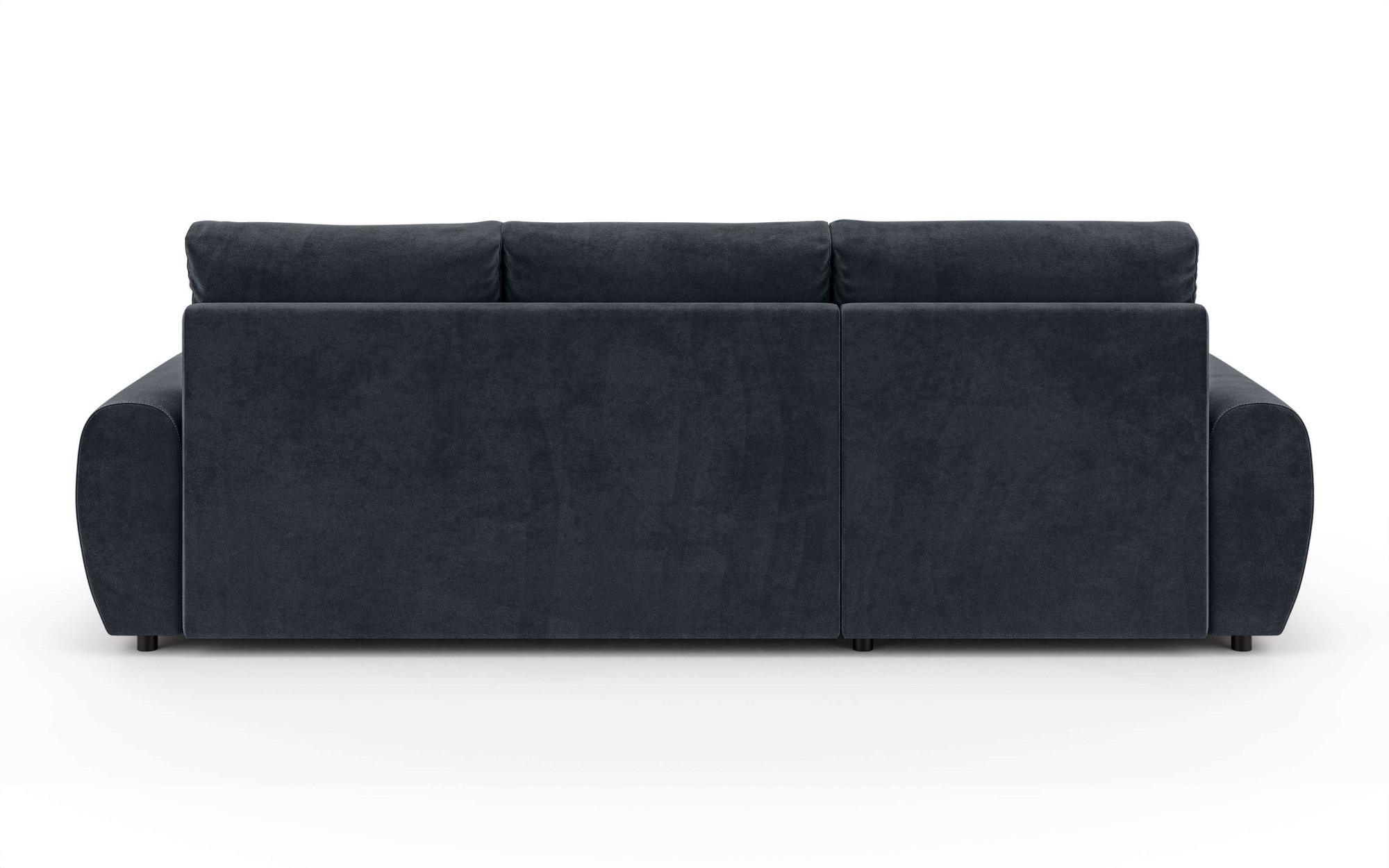 INOSIGN Ecksofa »HAVERHILL Schlafsofa mit Bettkasten, Maße B/H/T: 237/89/166 cm«, L-Form mit Recamiere links oder rechts bestellbar, Wellenunterfederung