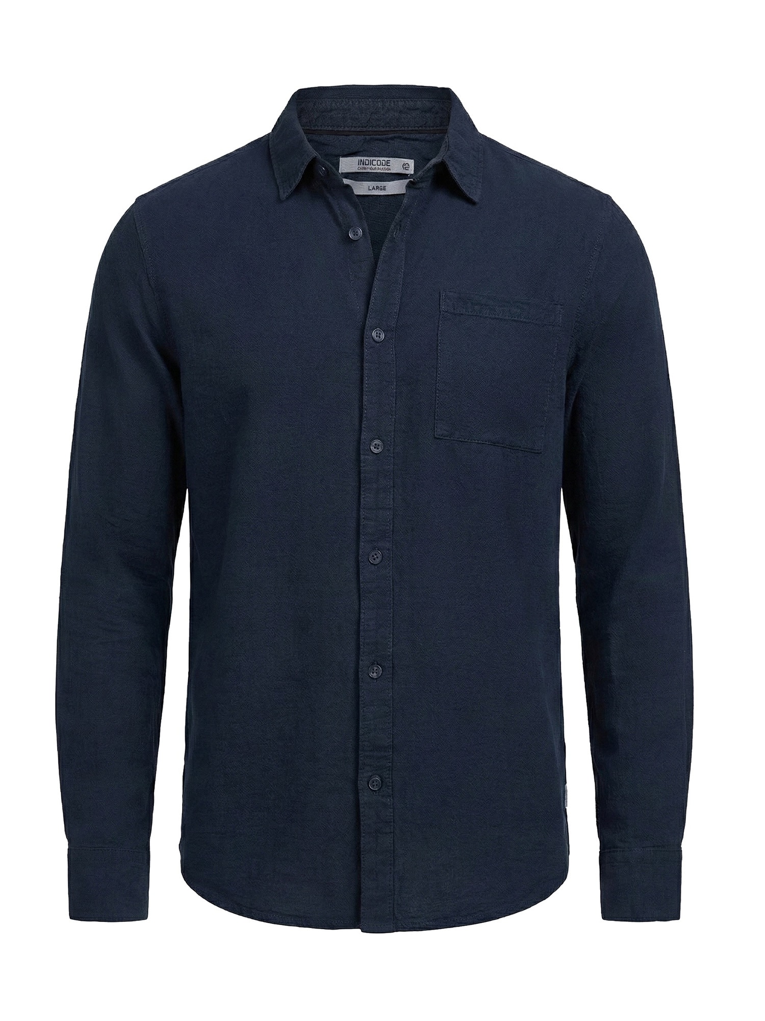Indicode Langarmhemd »INTrypto Long Sleeve«