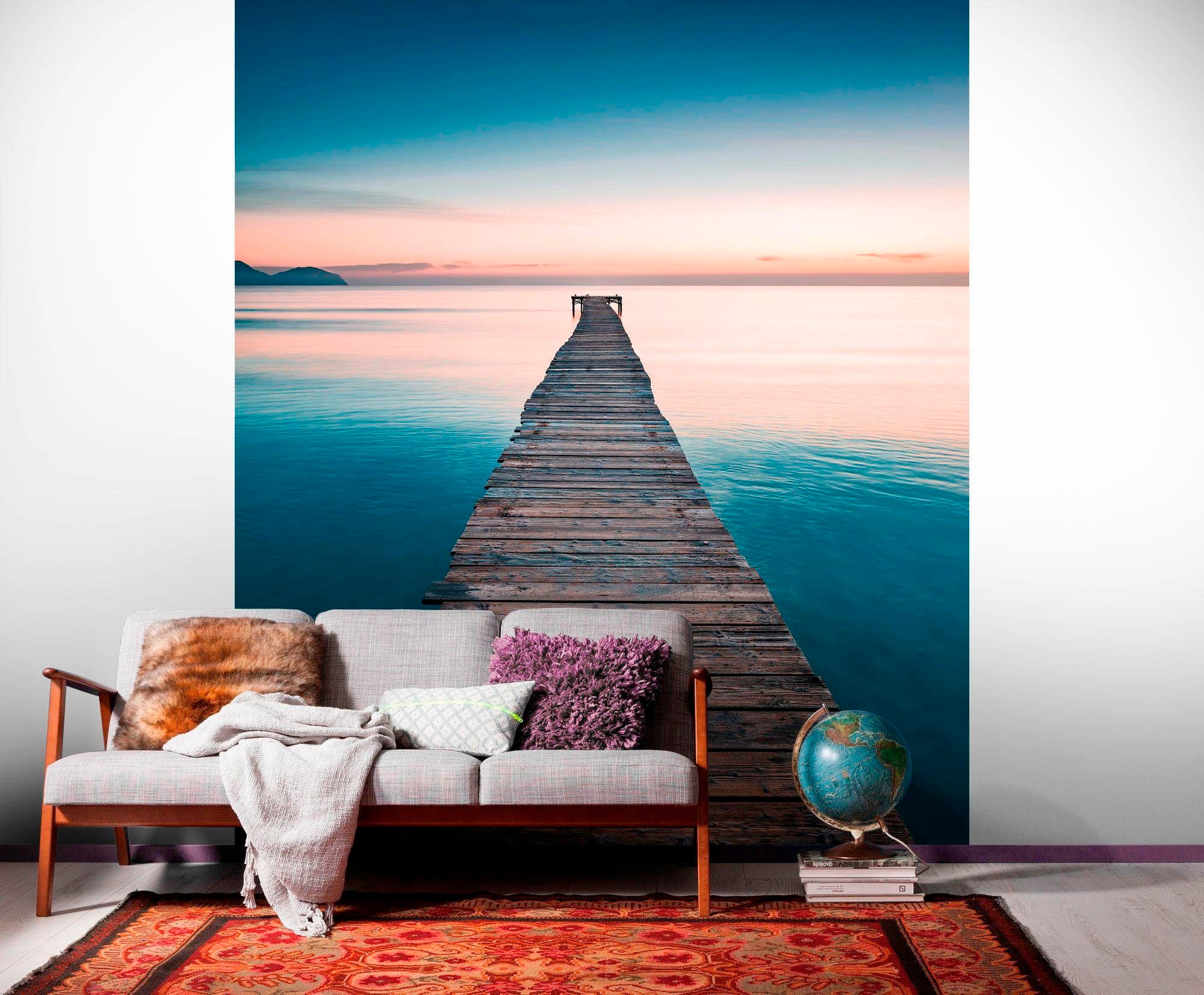 Komar Vliestapete »Digitaldruck Vlies -  Morning Breeze - Größe 200 x 250 cm« bedruckt glatt Wohnzimmer, Schlafzimmer