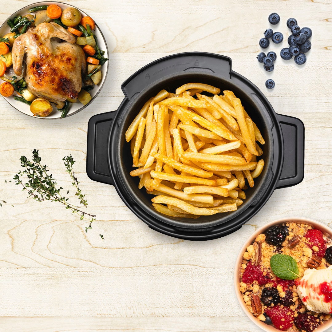 Tefal Multikocher »CY7788 Turbo Cuisine & Fry«, Schnellkochfunktion, 10 aut. Kochprogramme, 4 Extra Crisp Programme