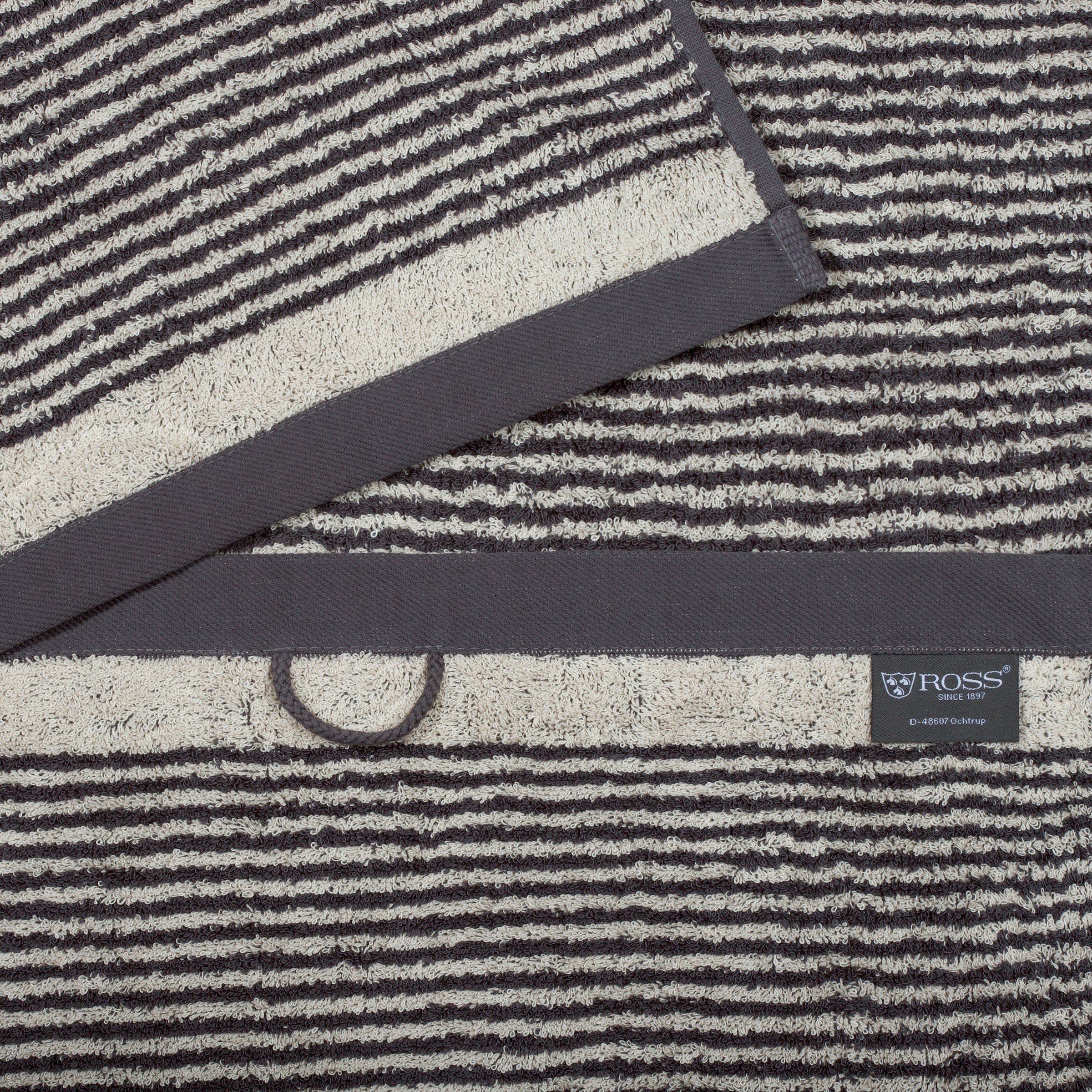 ROSS Handtücher »schmaler Querstreifen« aus feinster Baumwolle
