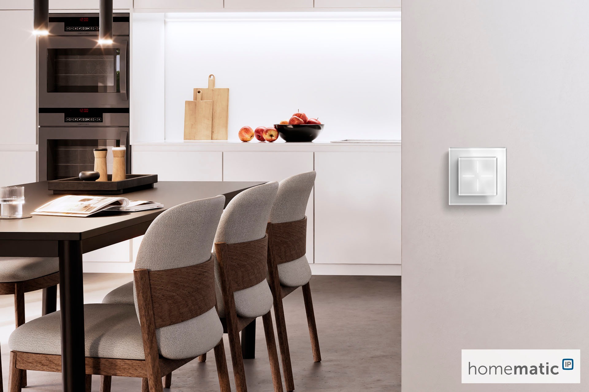 Homematic IP Smarter Lichtschalter »Glastaster«