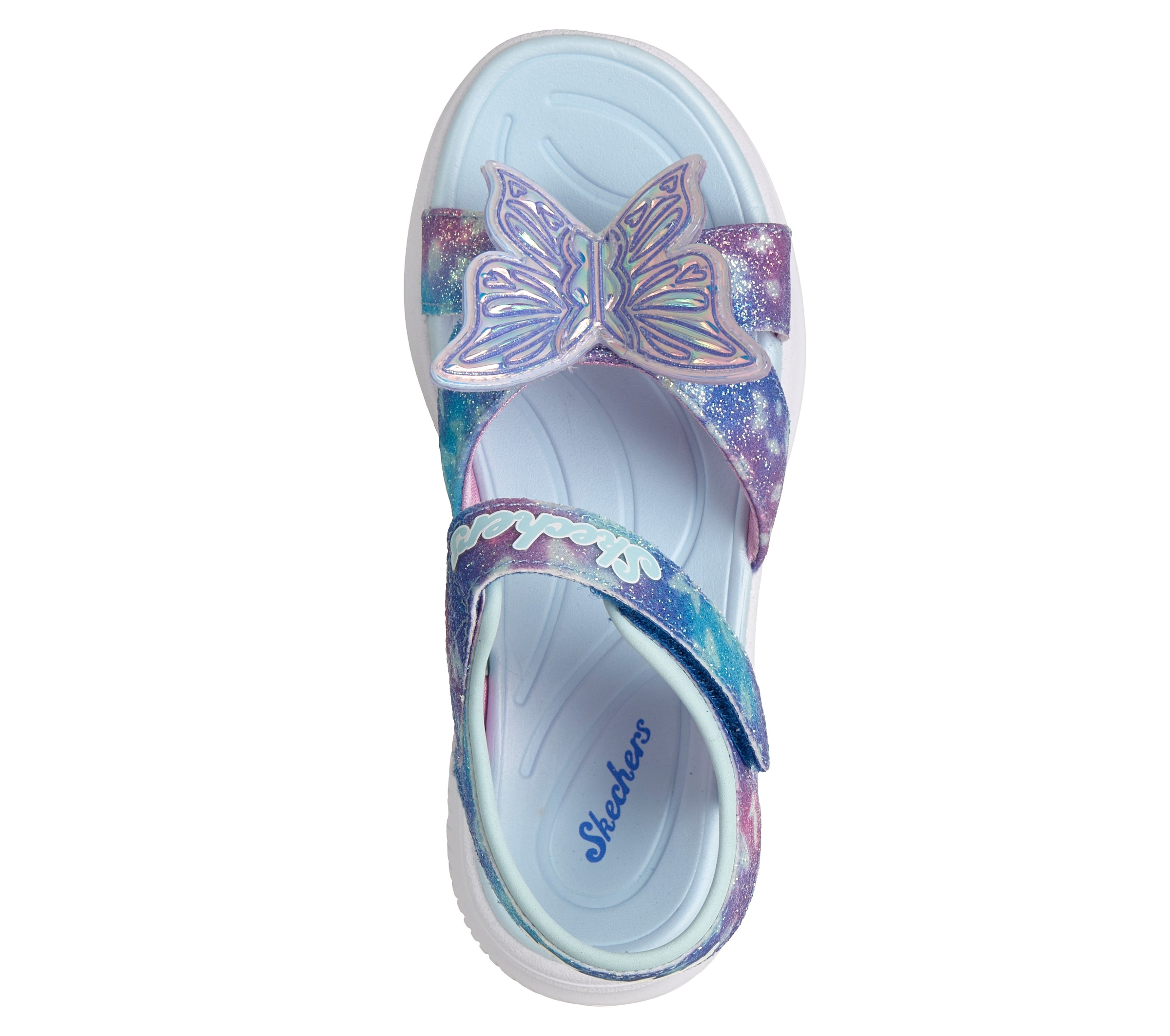 Skechers Sandale »JUMPSTERS SANDAL-BUTTERFLY BRITES«  Sommerschuh mit Schmetterling, Größenschablone zum Download