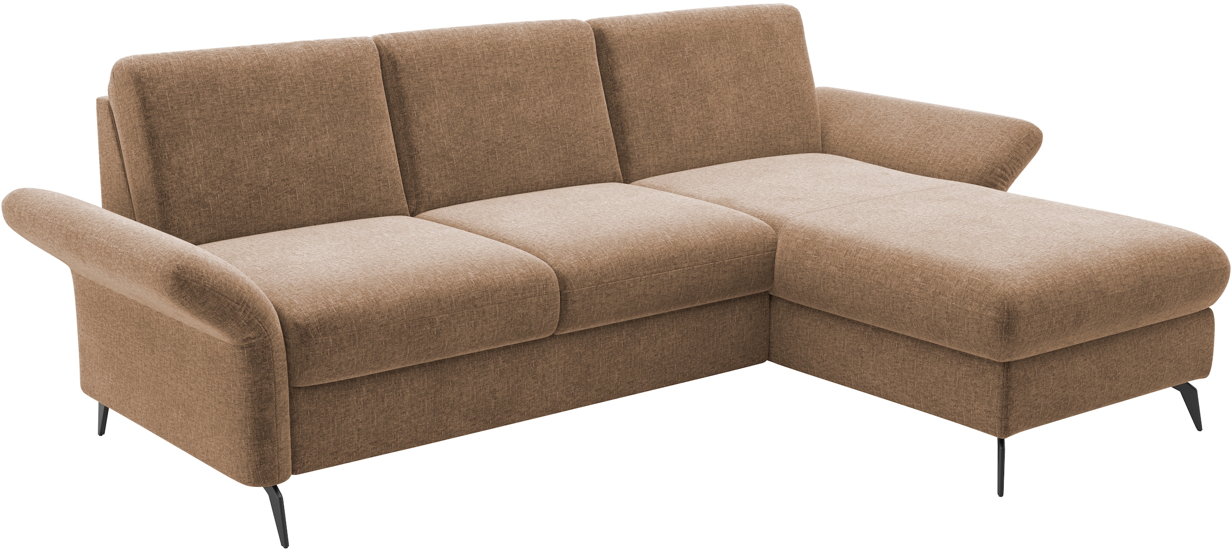 Home affaire Ecksofa »Rochelle«, wahlweise mit Bettfunktion, Bettkasten und Armteilverstellung