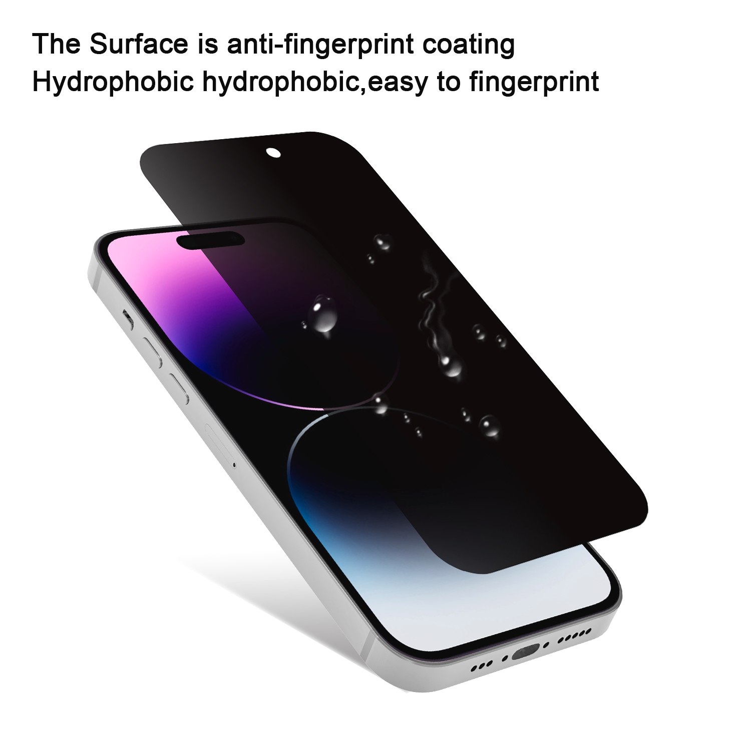 4smarts Displayschutzglas »Second Glass Privacy (10x) Service Kit für Apple iPhone 16e«, für Apple iPhone 16e, Displayschutzfolie, Schutzfolie, Bildschirmschutz, kratz- & stoßfest