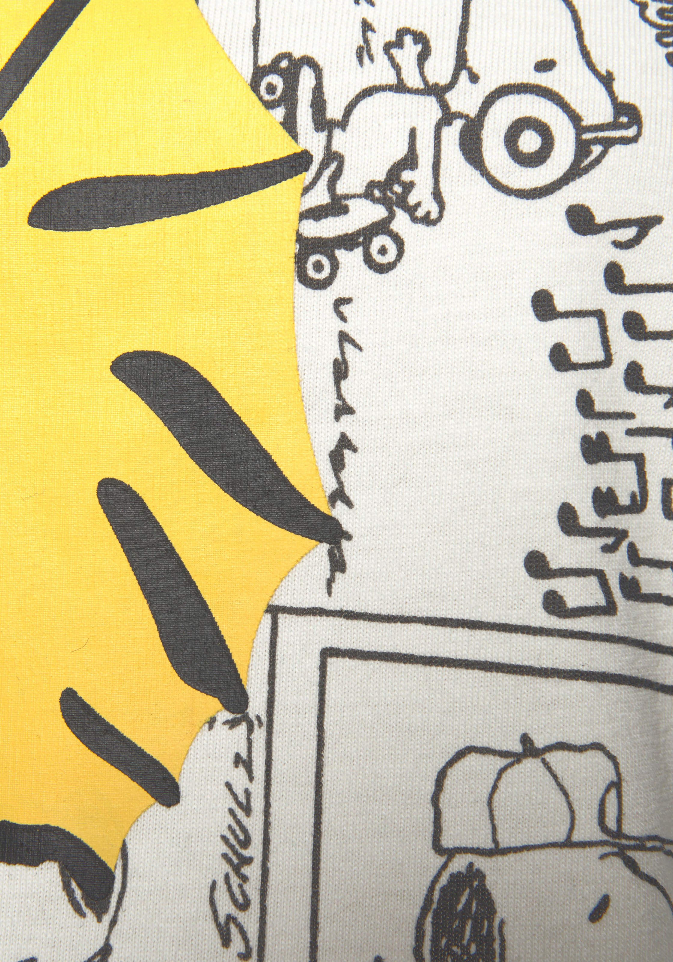 Shorty, 1 tlg., Peanuts (2 ♕ bei mit Woodstock-Comicprint Stück),