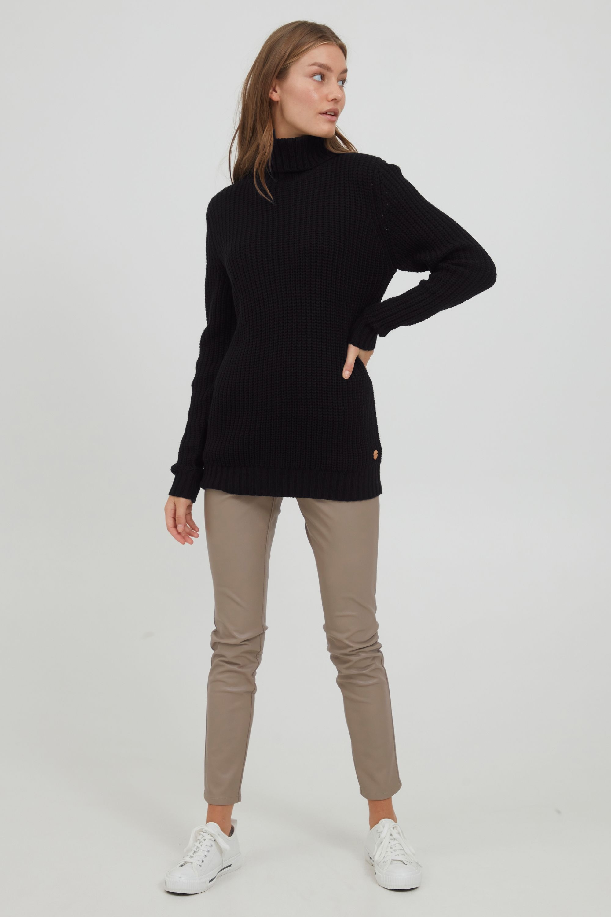 OXMO Strickfleece-Pullover »Strickpullover OXNanna«