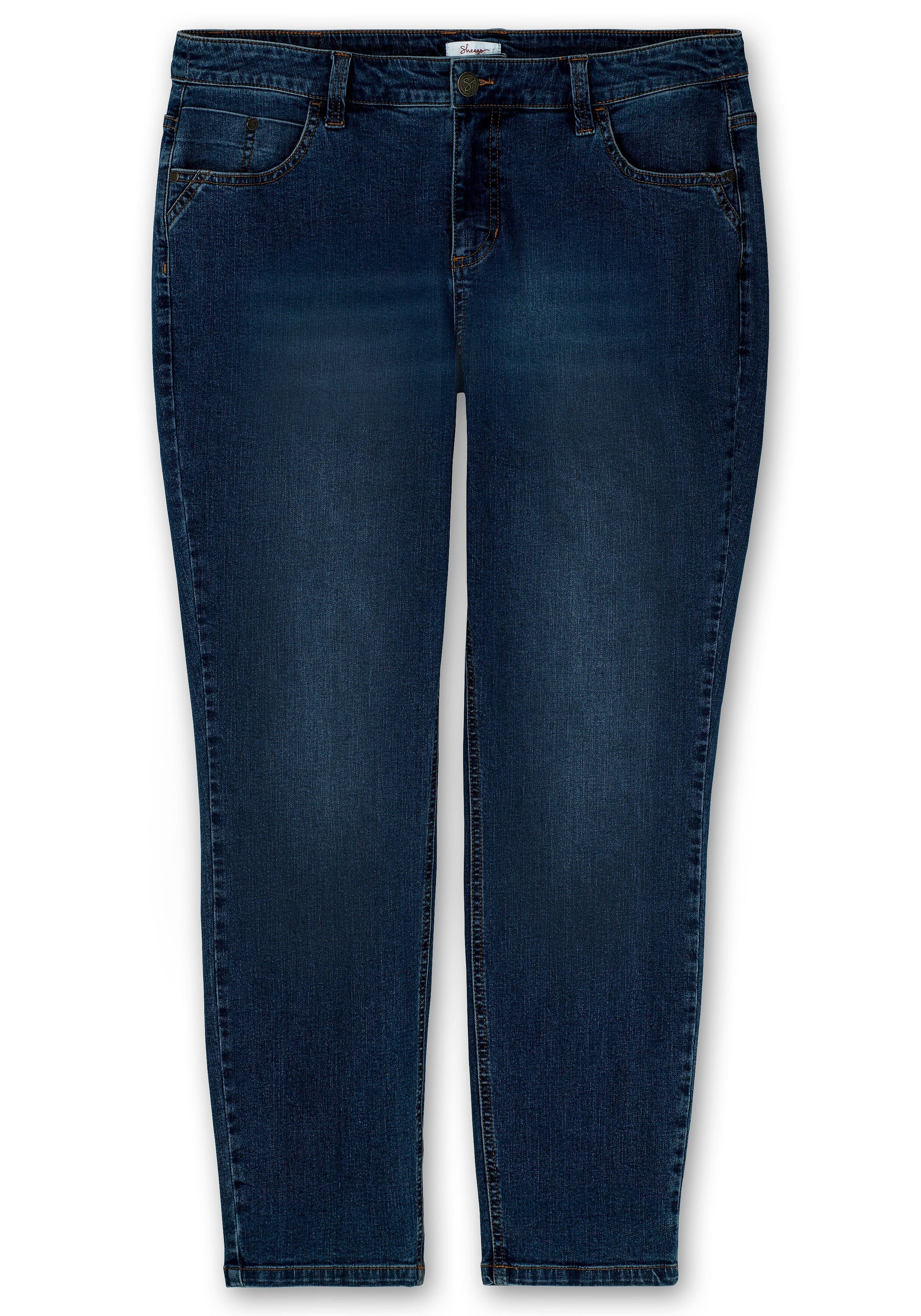 Sheego Stretch-Jeans »Jeans PIA, aus elastischem Denim«